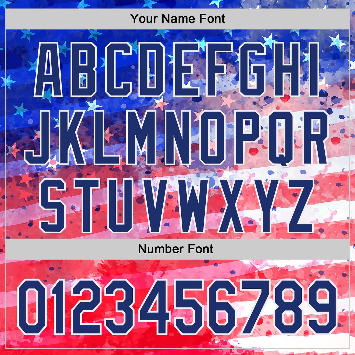 Custom Royal Red-White American Flag Patriotic Authentic Baseball Jersey view 5