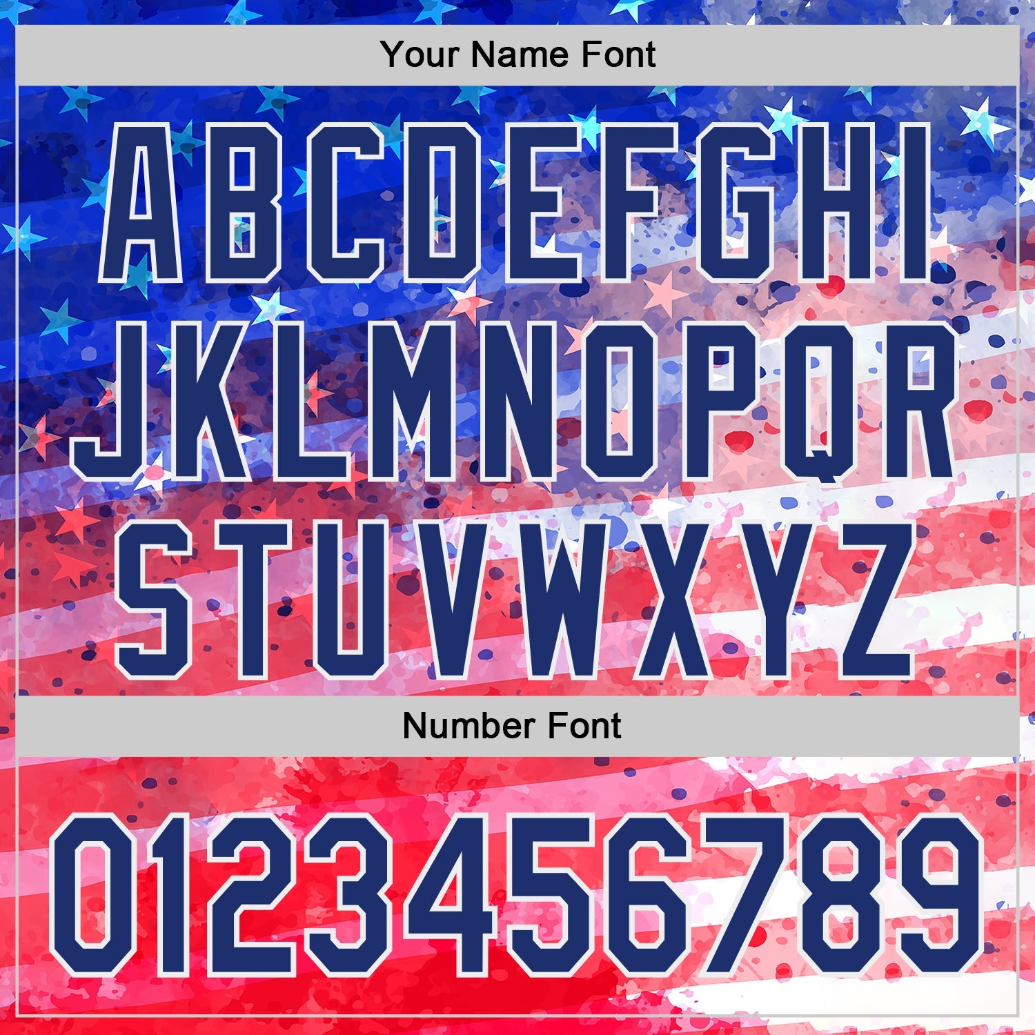Custom Royal Red-White American Flag Patriotic Authentic Baseball Jersey view 5
