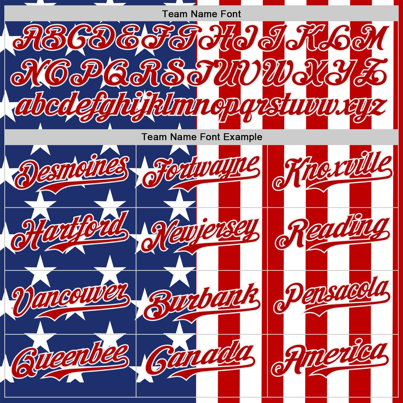 Custom Royal Red-White USA Flag Patriotic Split Stars and Stripes Authentic Baseball Jersey view 4