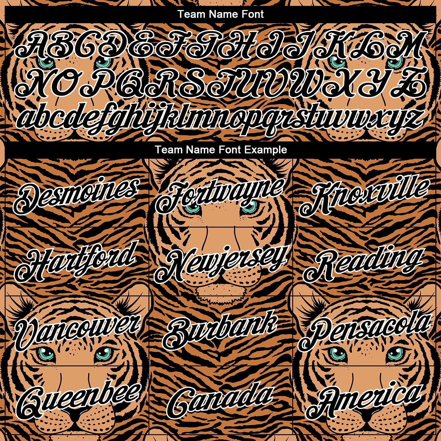 Custom Stitched Vegas Gold Black-White 3D Pattern Design Tiger Sports Pullover Sweatshirt Hoodie view 3