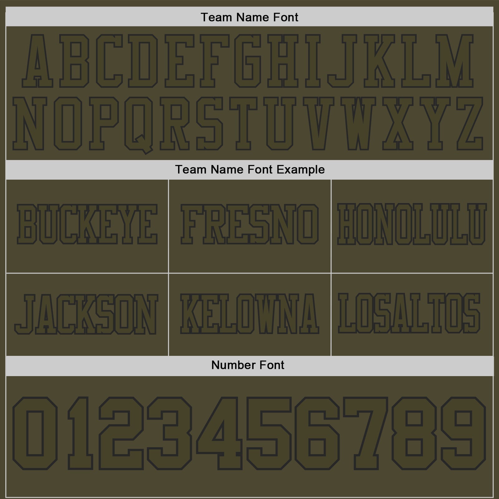 Custom Olive-Black Authentic Camo Two Tone Salute To Service 7V7 Flag Football Jersey view 3