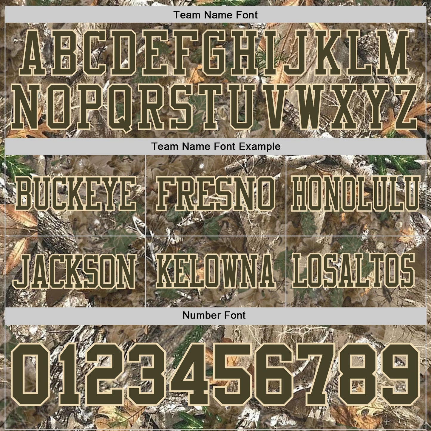 Custom Camo Olive-Cream Authentic Woodland Camouflage Salute To Service 7V7 Flag Football Jersey view 3