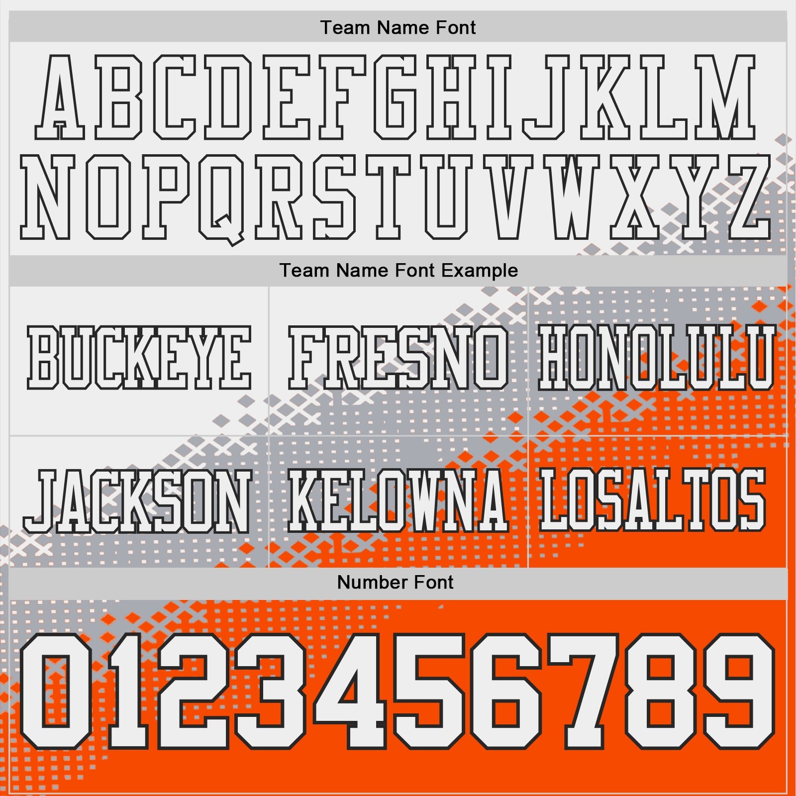 Custom White Gray Orange-Black Authentic Geometric Gradient 7V7 Flag Football Jersey view 3