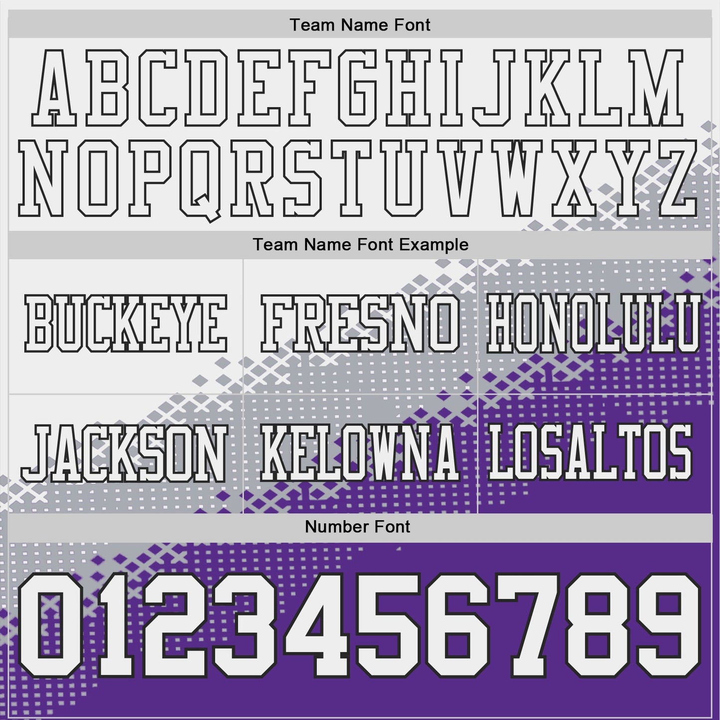 Custom White Gray Purple-Black Authentic Geometric Gradient 7V7 Flag Football Jersey view 3