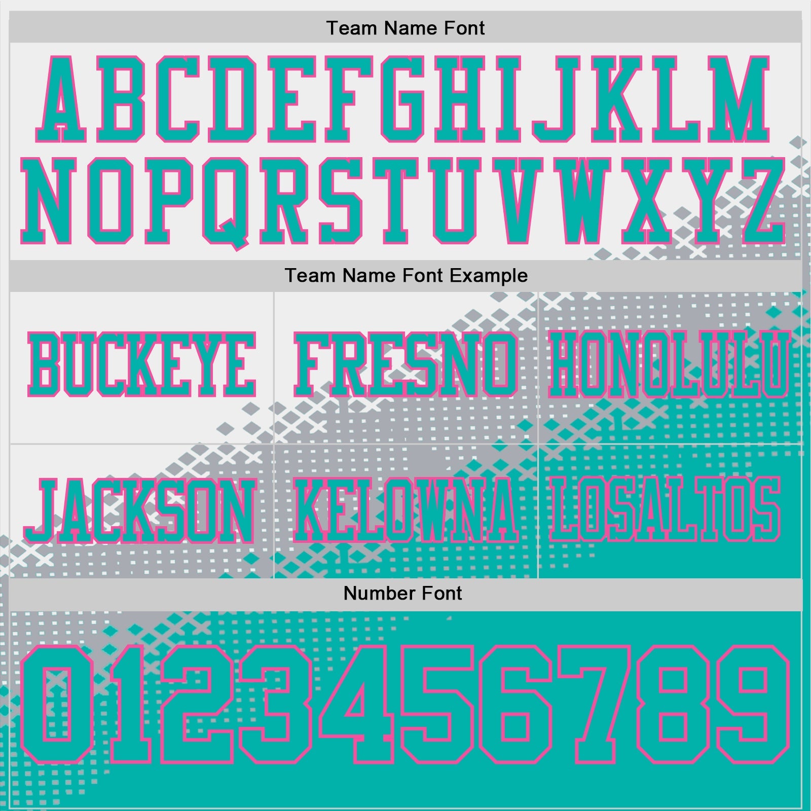 Custom White Aqua Gray-Pink Authentic Geometric Gradient 7V7 Flag Football Jersey view 3