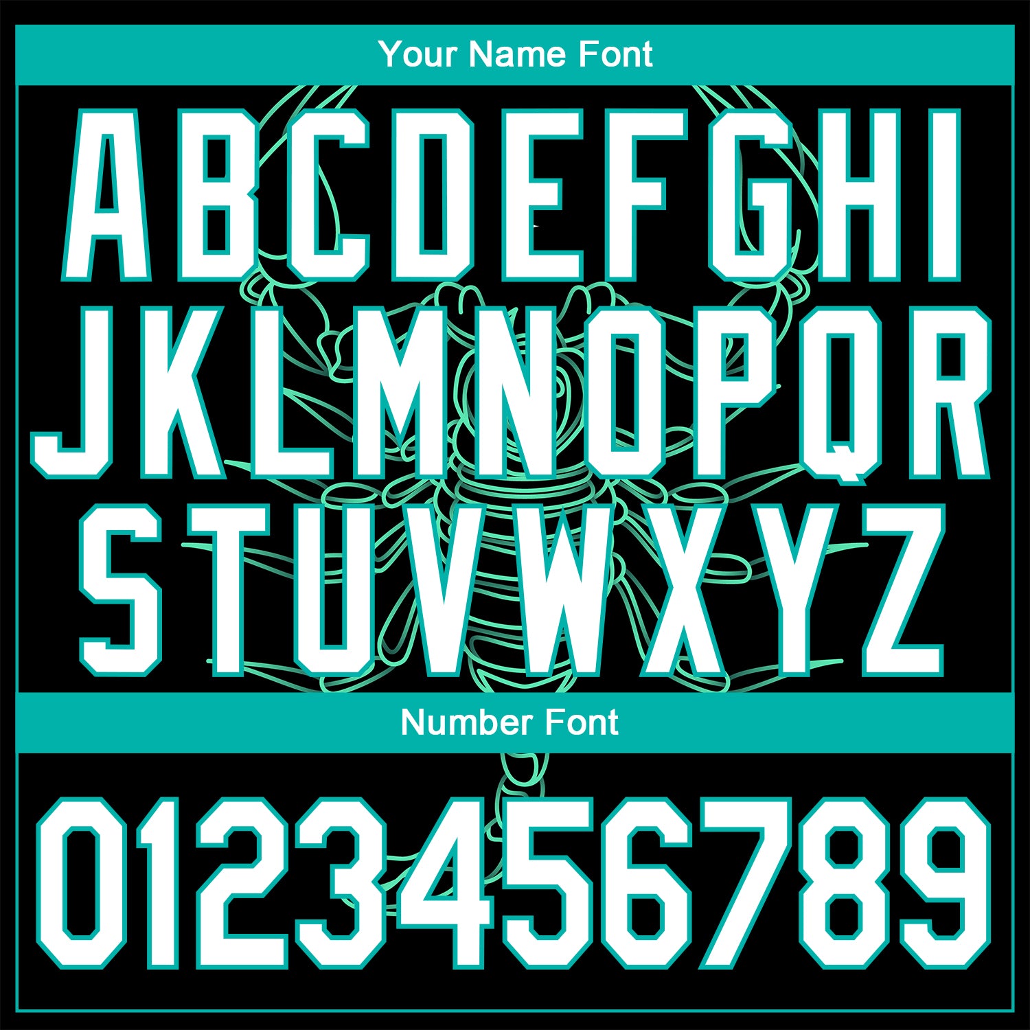 Custom Stitched Black White-Aqua 3D Pattern Design Scorpio Sports Pullover Sweatshirt Hoodie view 4
