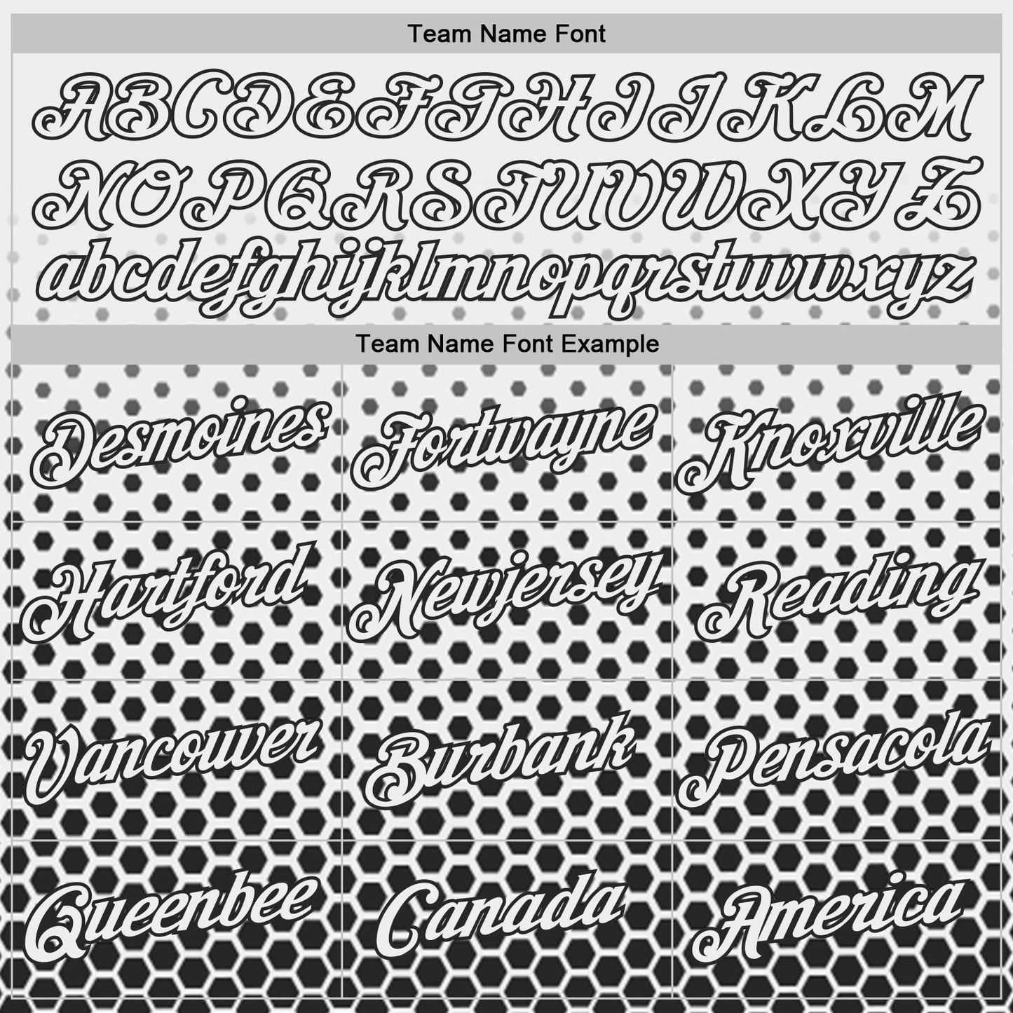 Custom White-Black Geometric Hexagonal Dot Gradient Performance T-Shirt view 3