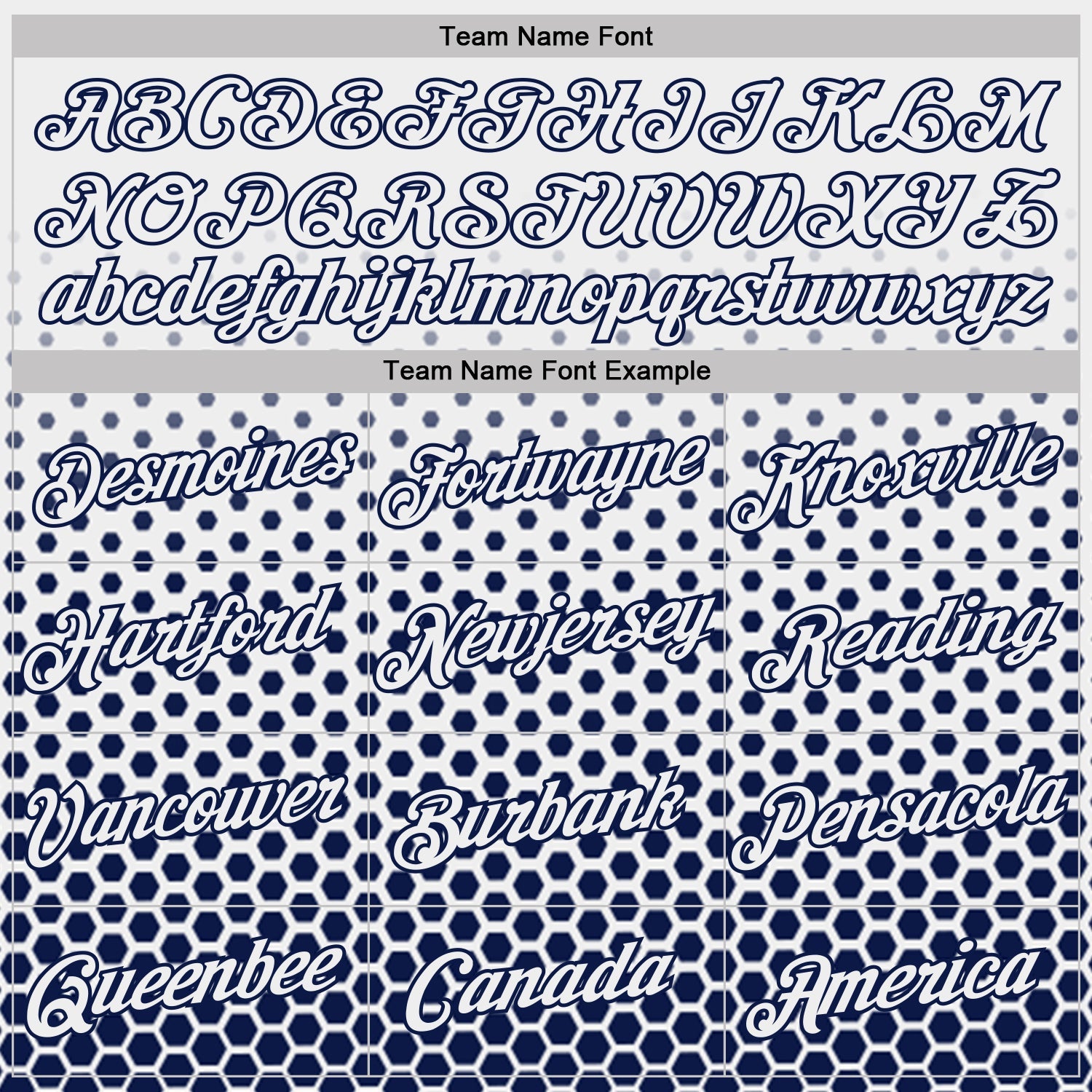 Custom White-Navy Geometric Hexagonal Dot Gradient Performance T-Shirt view 3