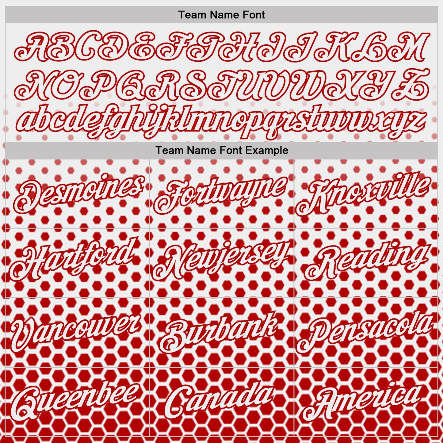 Custom White-Red Geometric Hexagonal Dot Gradient Performance T-Shirt view 3