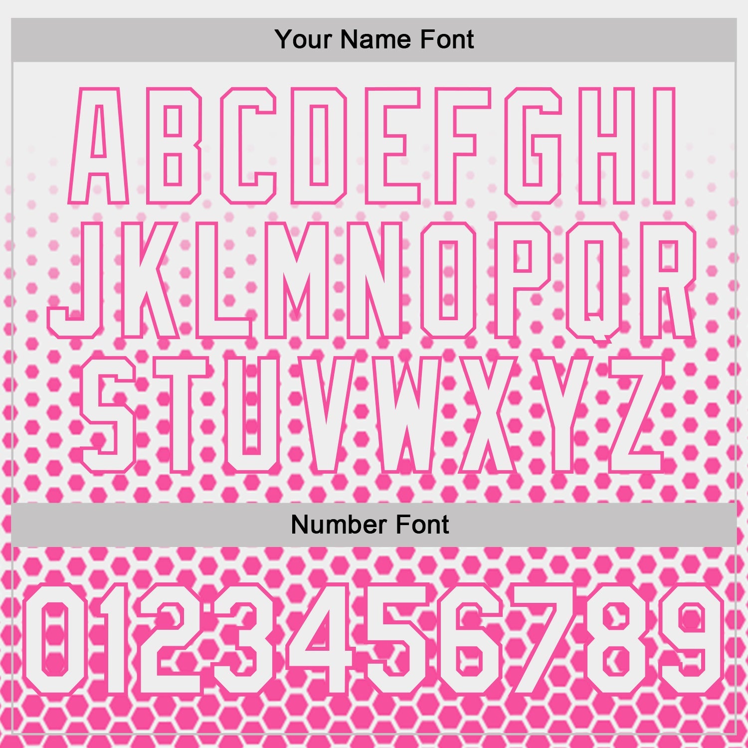 Custom White-Pink Geometric Hexagonal Dot Gradient Performance T-Shirt view 4