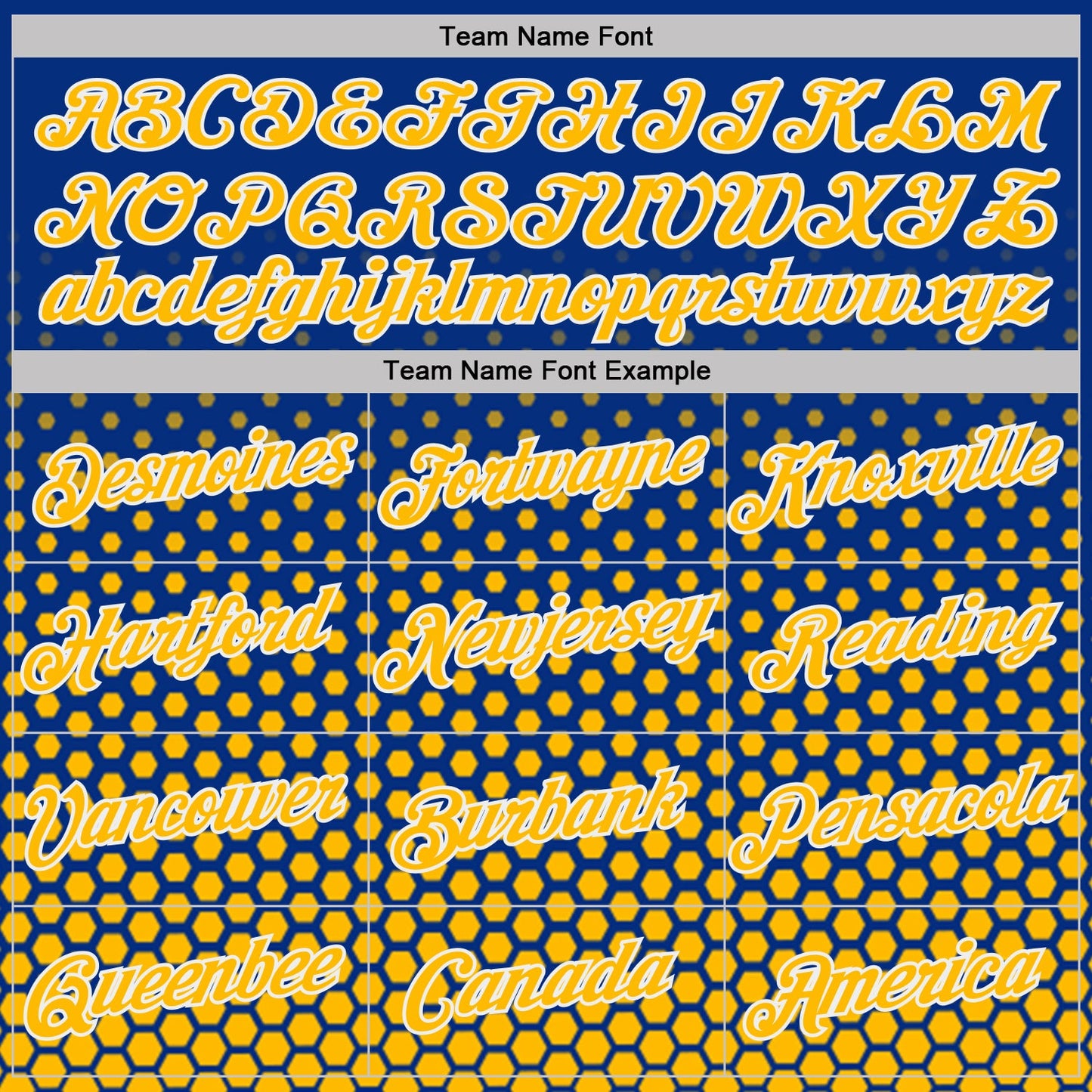 Custom Royal Gold-White Geometric Hexagonal Dot Gradient Performance T-Shirt view 3