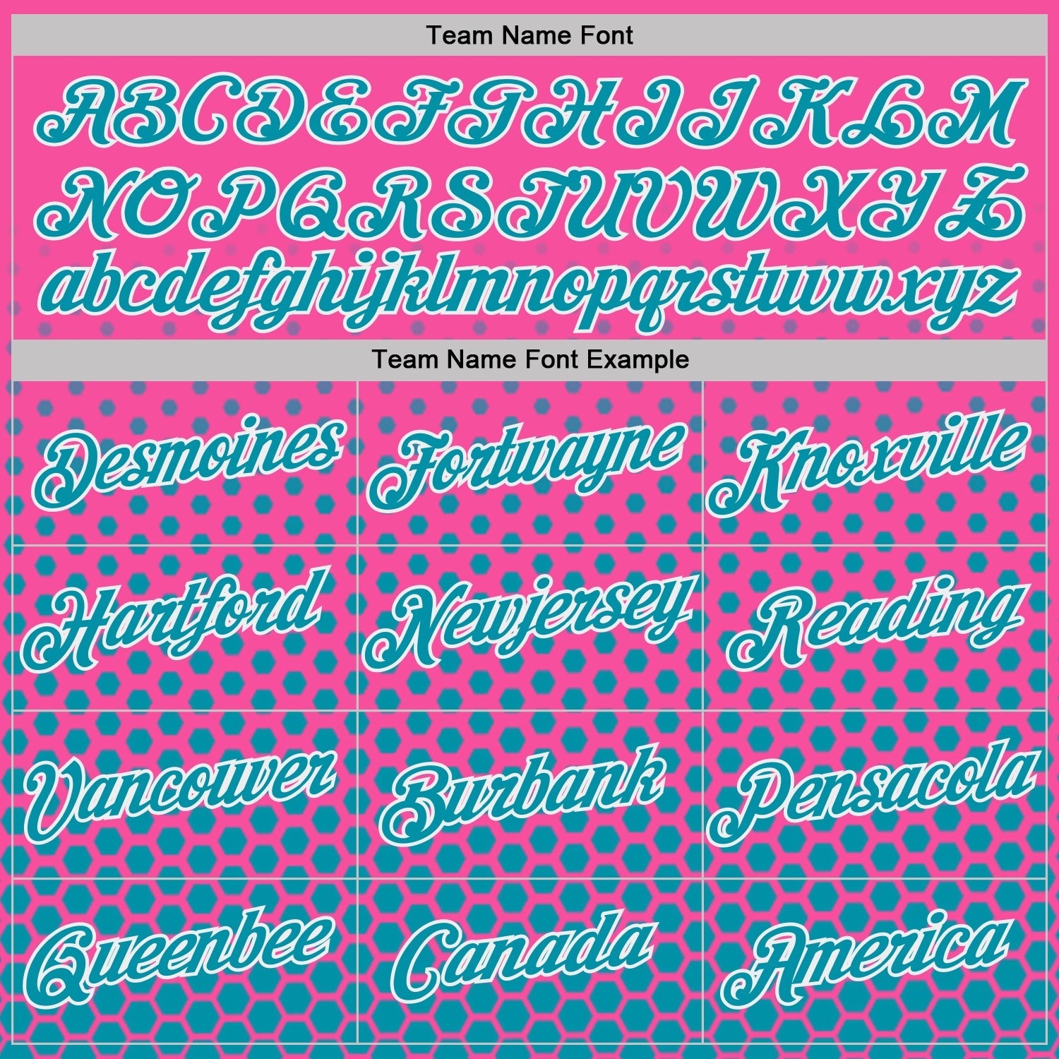 Custom Pink Teal-White Geometric Hexagonal Dot Gradient Performance T-Shirt view 3