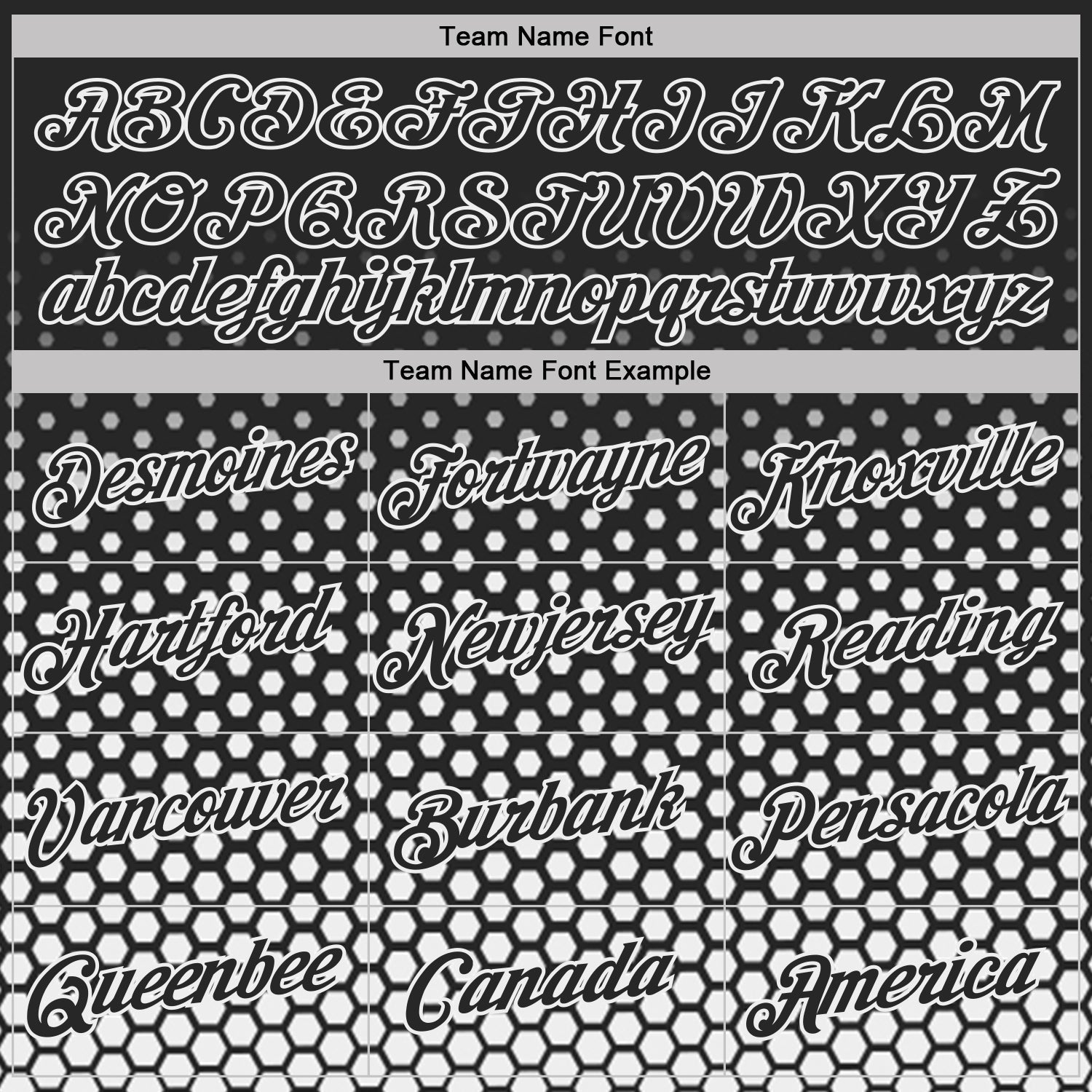 Custom Black-White Geometric Hexagonal Dot Gradient Performance T-Shirt view 3