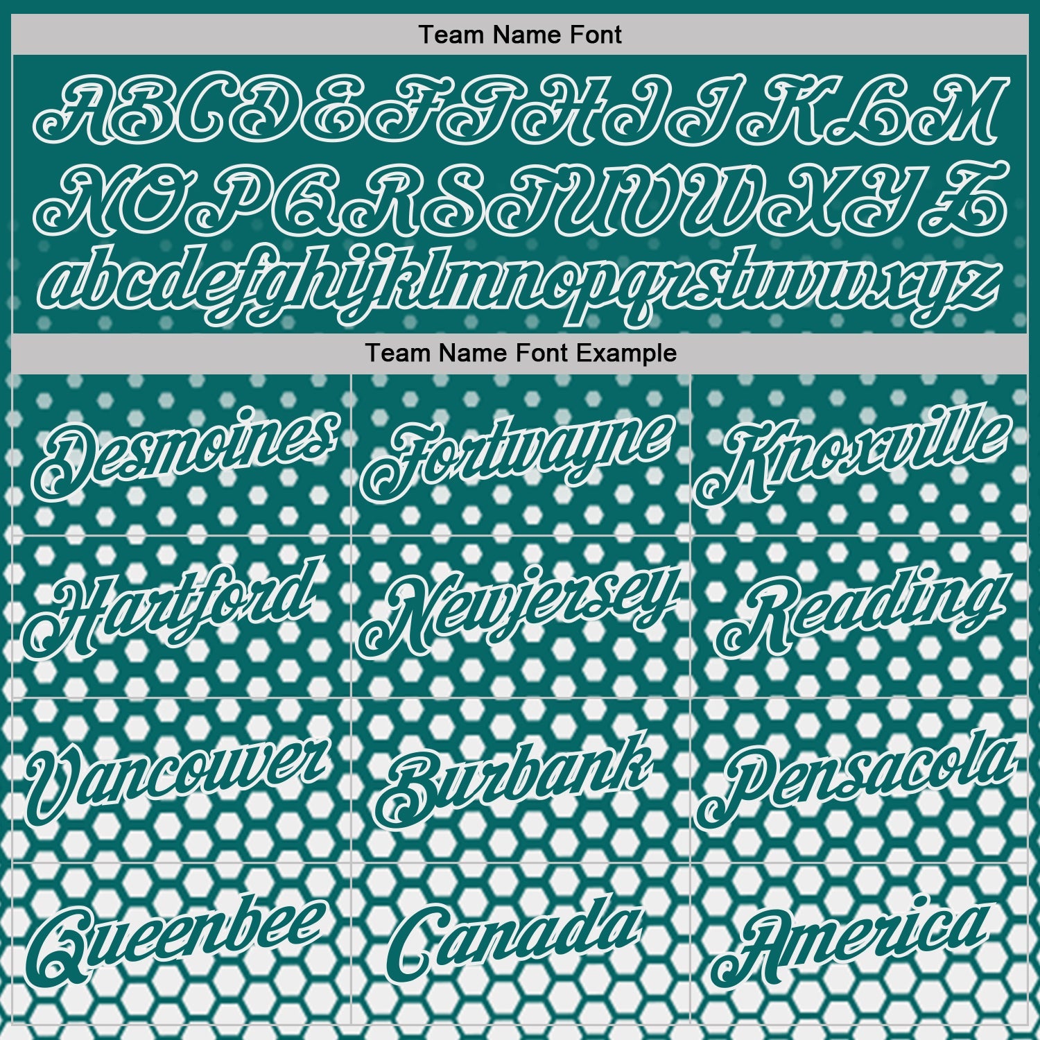 Custom Teal-White Geometric Hexagonal Dot Gradient Performance T-Shirt view 3