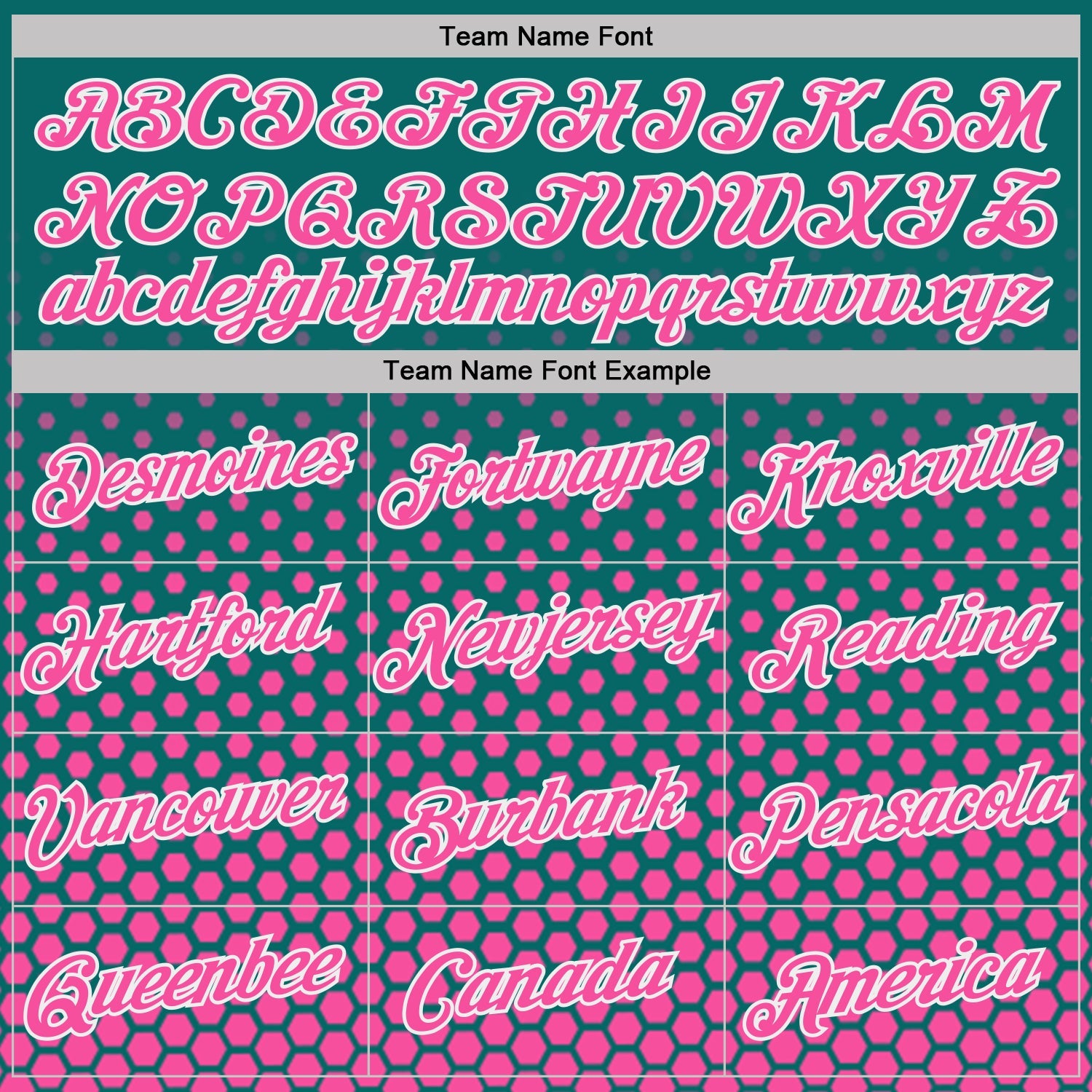 Custom Teal Pink-White Geometric Hexagonal Dot Gradient Performance T-Shirt view 3