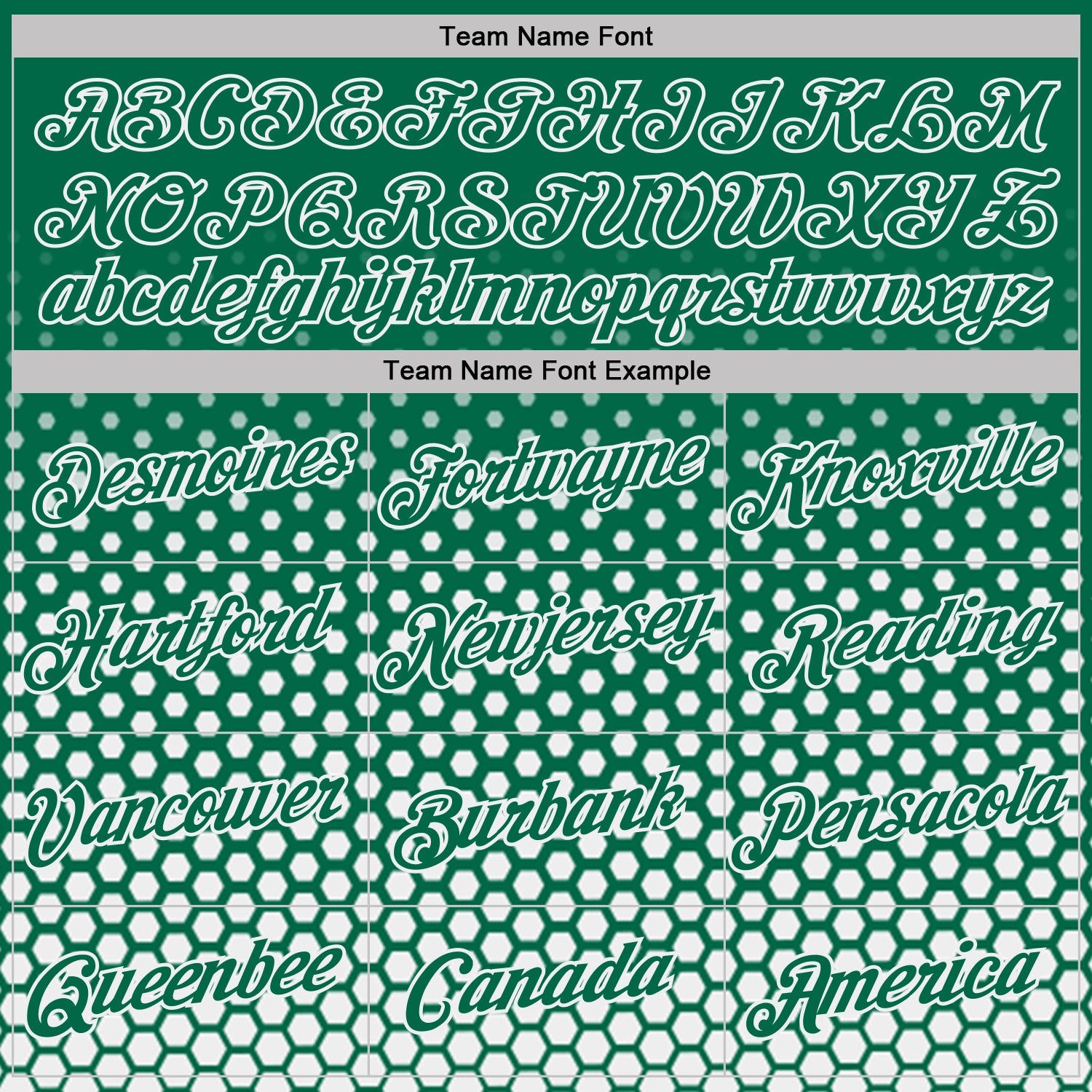 Custom Kelly Green-White Geometric Hexagonal Dot Gradient Performance T-Shirt view 3