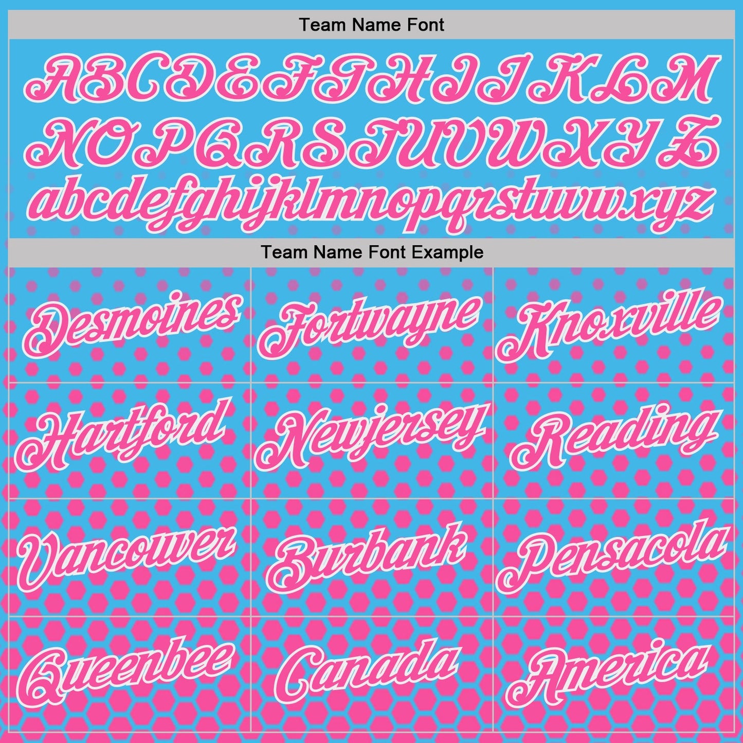 Custom Sky Blue Pink-White Geometric Hexagonal Dot Gradient Performance T-Shirt view 3