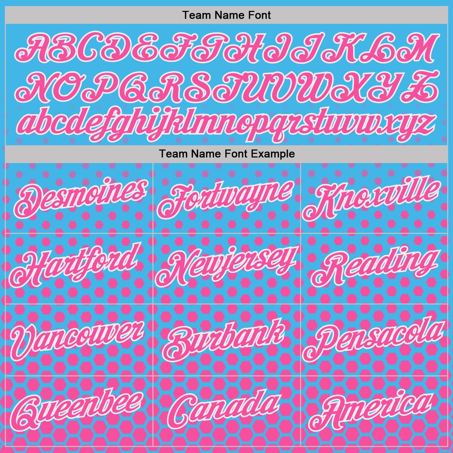 Custom Sky Blue Pink-White Geometric Hexagonal Dot Gradient Performance T-Shirt view 3