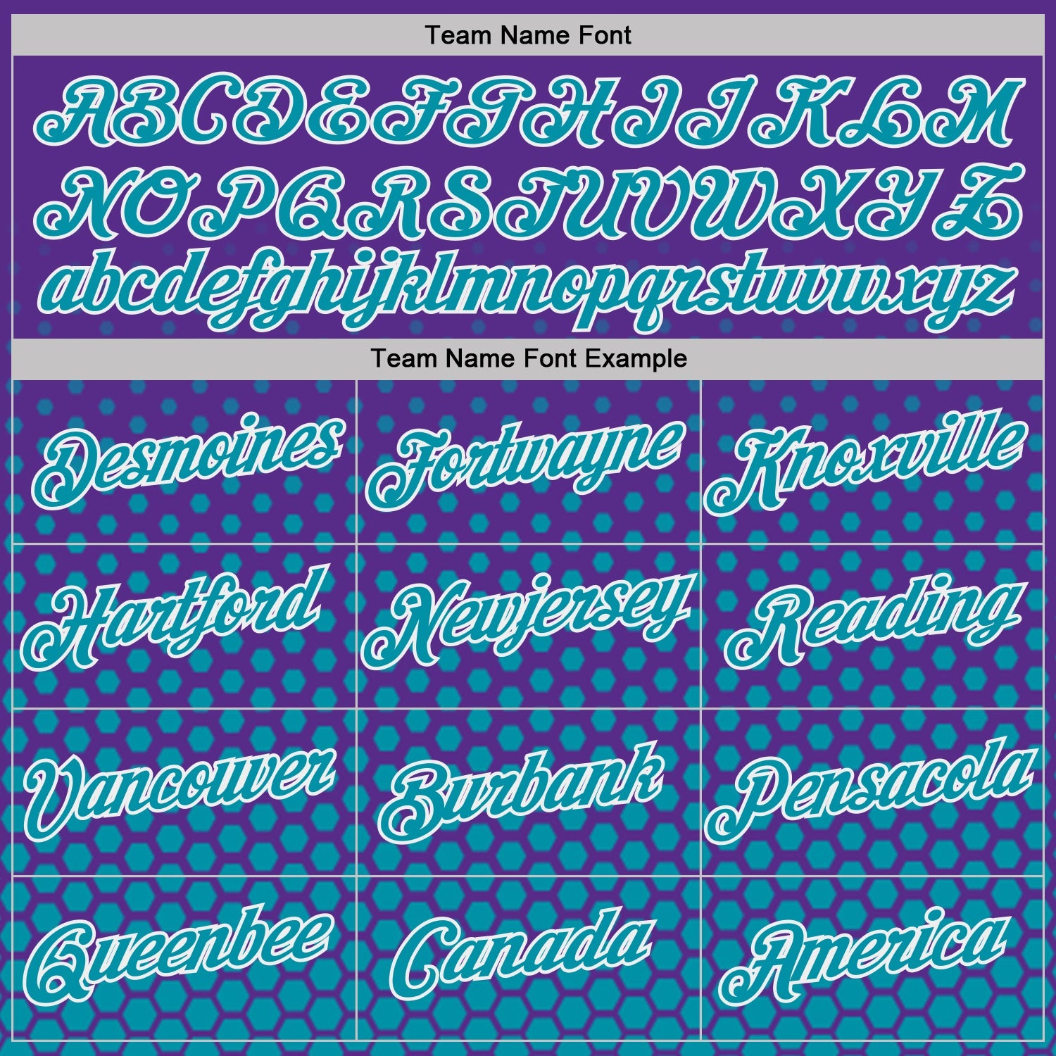 Custom Purple Teal-White Geometric Hexagonal Dot Gradient Performance T-Shirt view 3