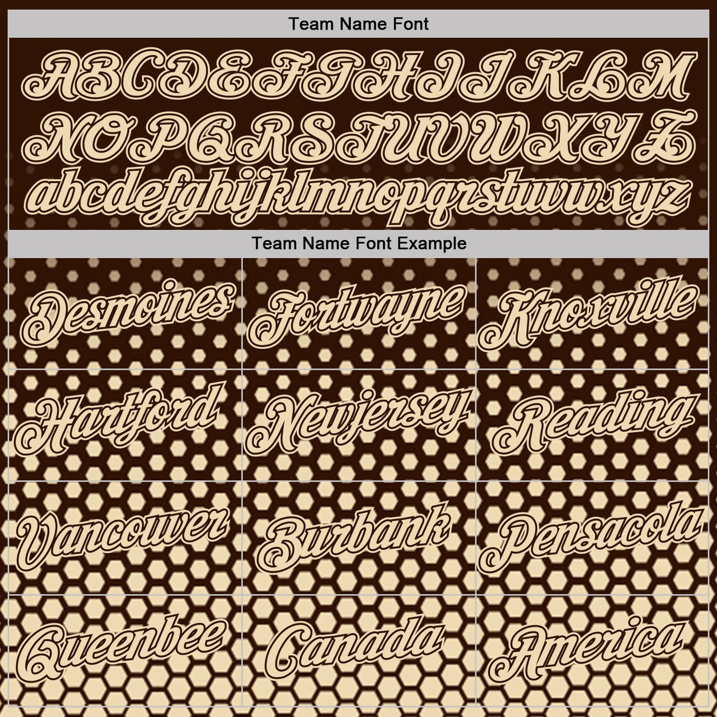 Custom Brown-Cream Geometric Hexagonal Dot Gradient Performance T-Shirt view 3