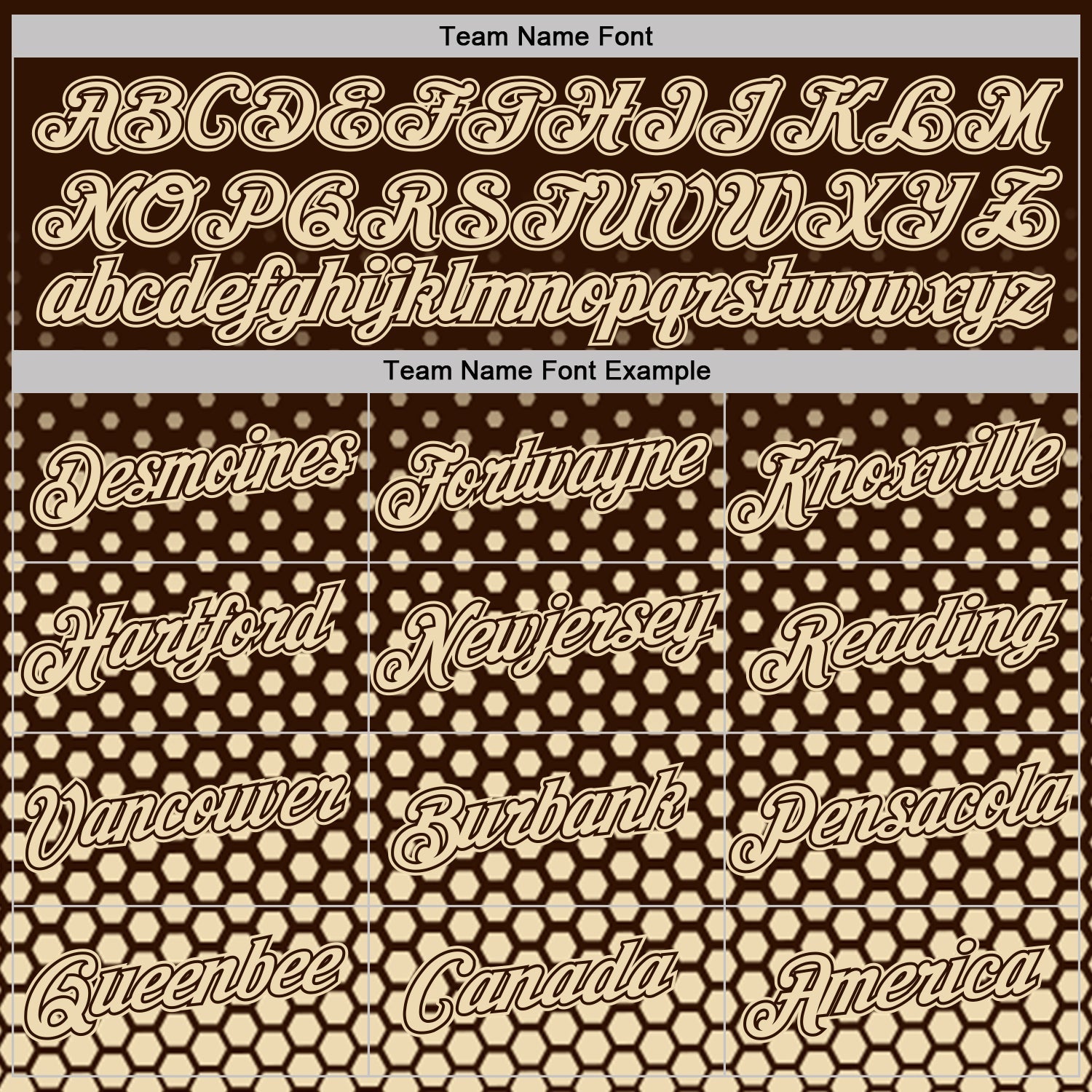 Custom Brown-Cream Geometric Hexagonal Dot Gradient Performance T-Shirt view 3