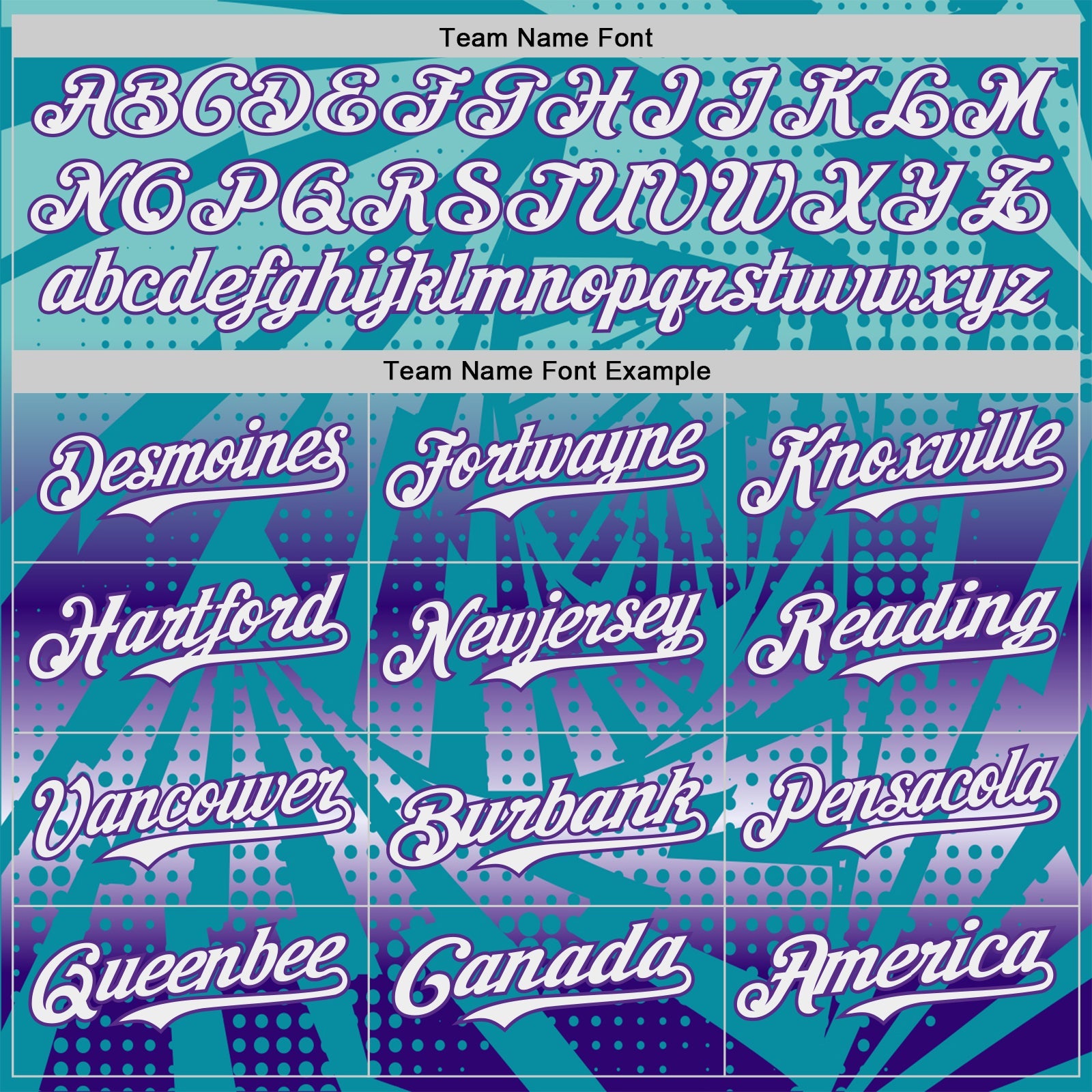 Custom Teal White-Purple Lightning Gradient Dot Authentic Baseball Jersey view 4