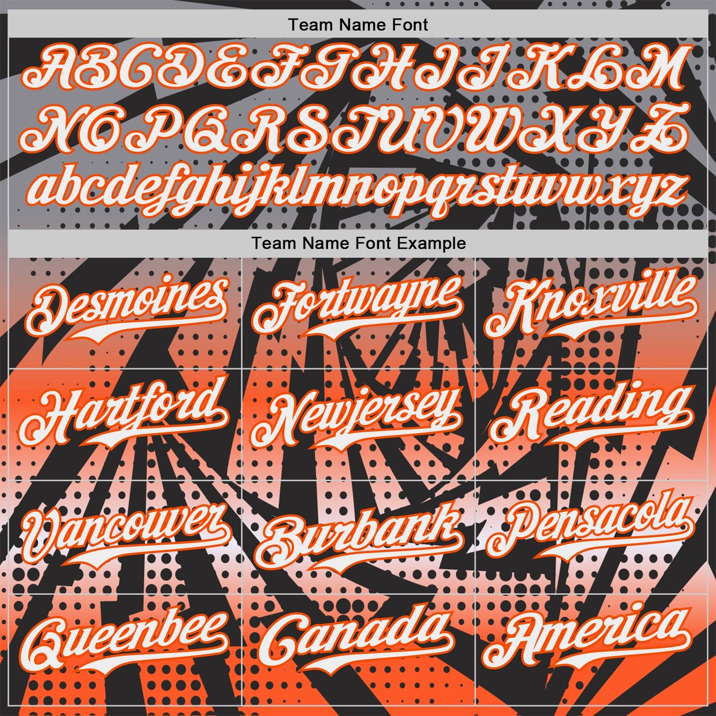 Custom Black White-Orange Lightning Gradient Dot Authentic Baseball Jersey view 4