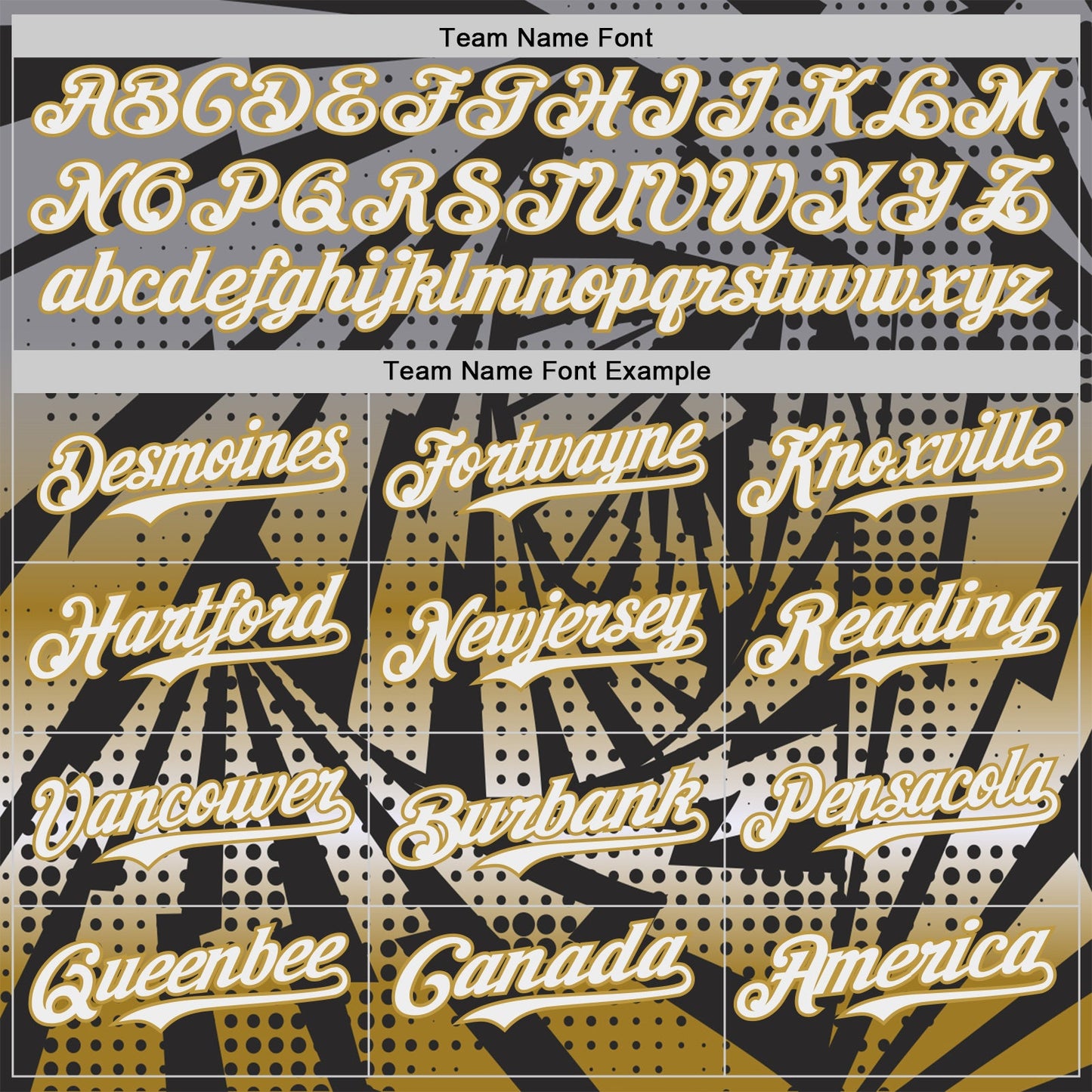 Custom Black White-Old Gold Lightning Gradient Dot Authentic Baseball Jersey view 4