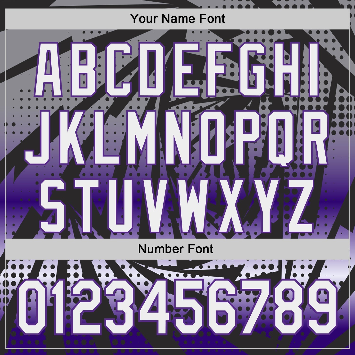 Custom Black White-Purple Lightning Gradient Dot Authentic Baseball Jersey view 5