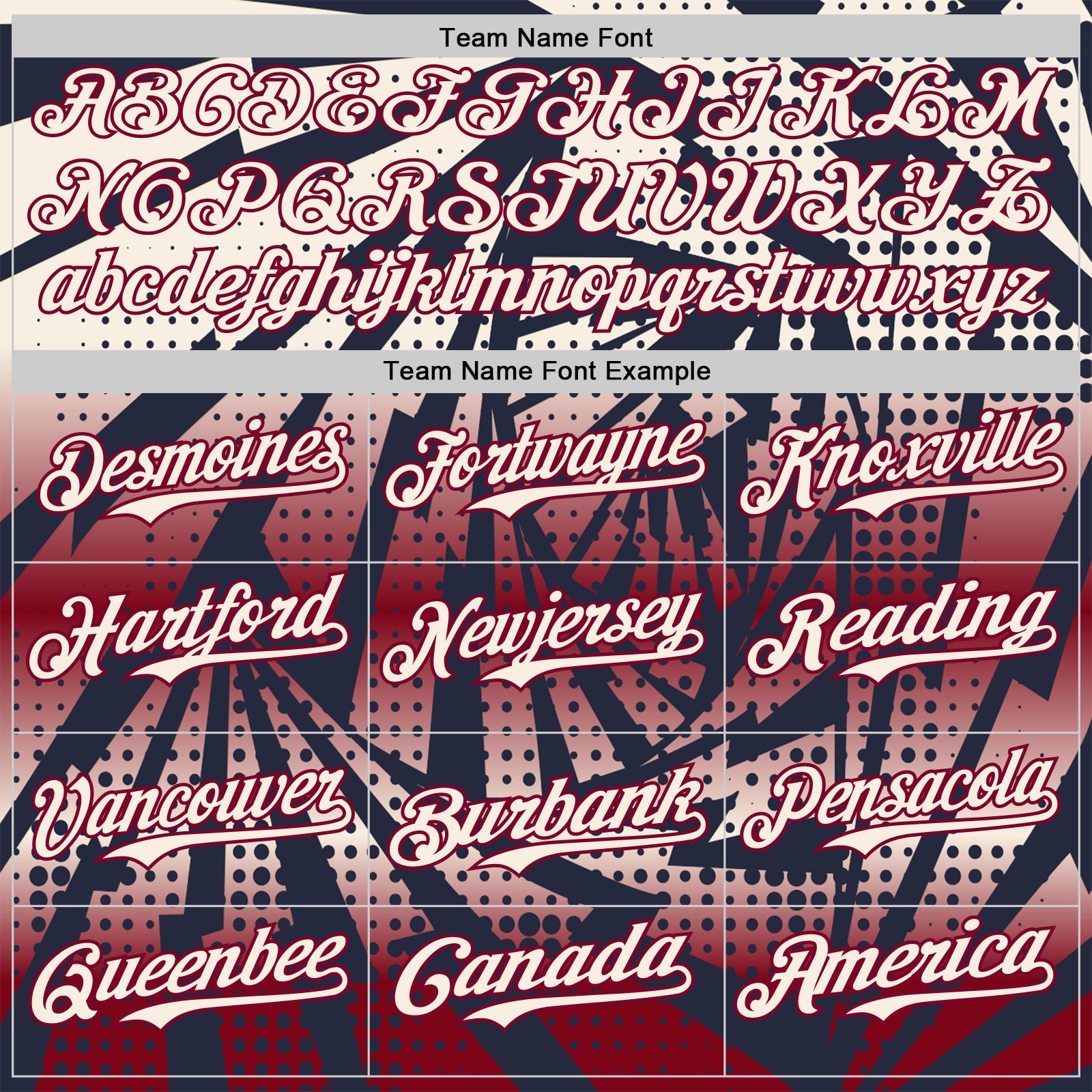 Custom Navy Cream-Maroon Lightning Gradient Dot Authentic Baseball Jersey view 4