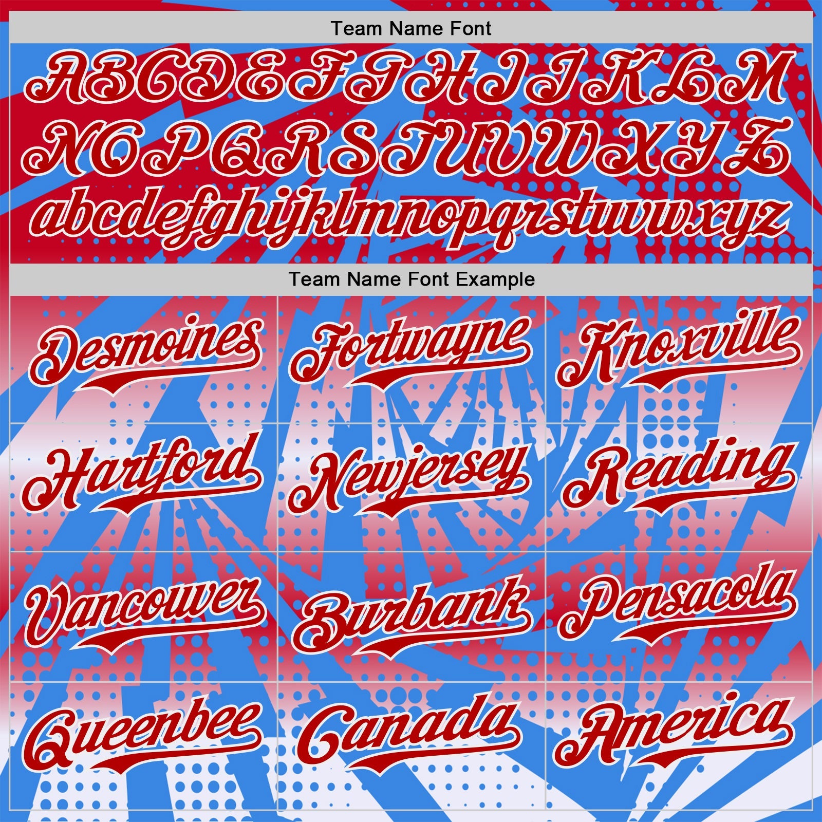 Custom Electric Blue Red-White Lightning Gradient Dot Authentic Baseball Jersey view 4