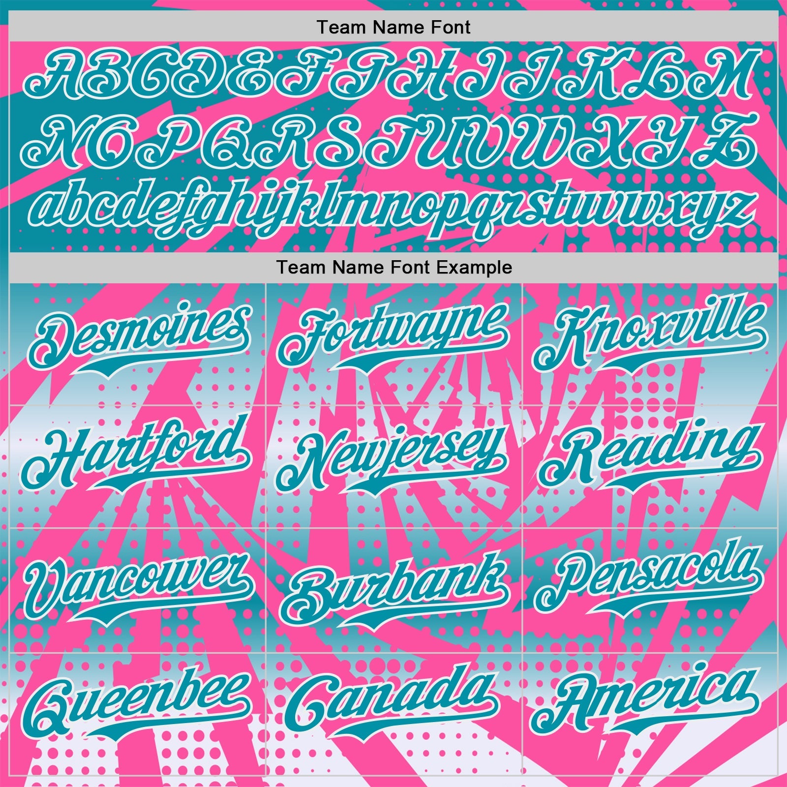 Custom Pink Teal-White Lightning Gradient Dot Authentic Baseball Jersey view 4