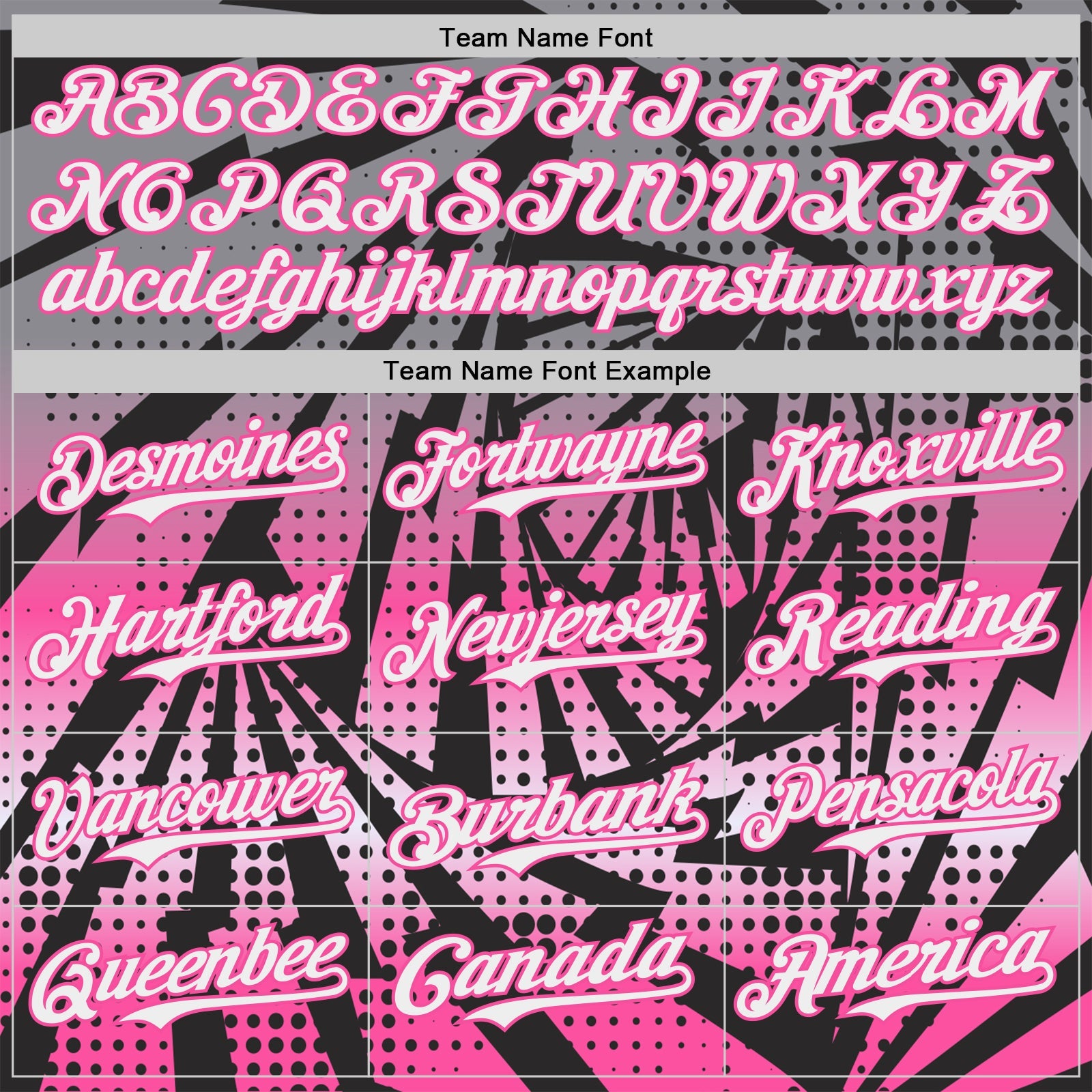 Custom Black White-Pink Lightning Gradient Dot Authentic Baseball Jersey view 4