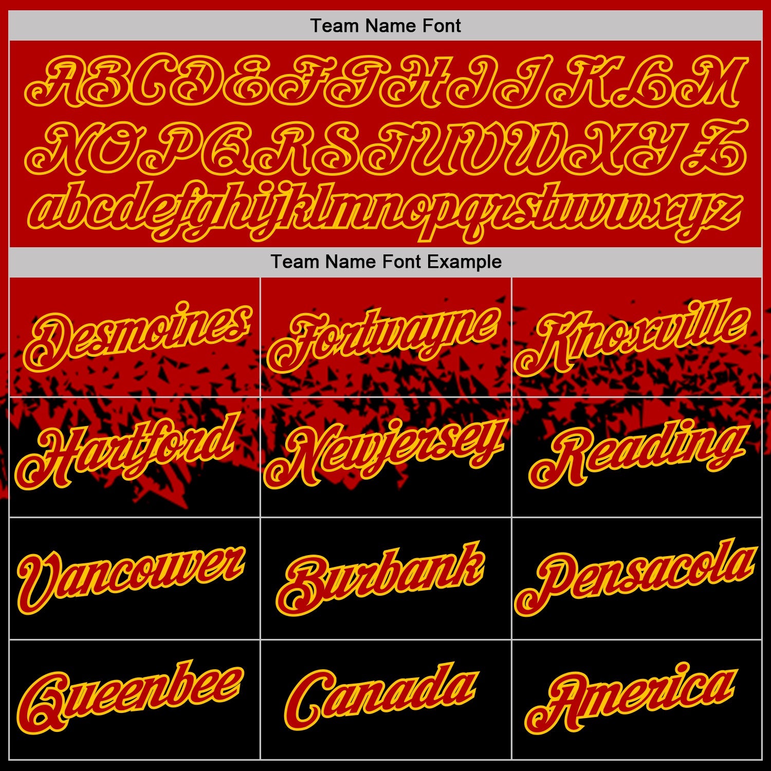 Custom Red Black-Yellow Fade Geometric Splatter Fragmented Shards Performance T-Shirt view 3