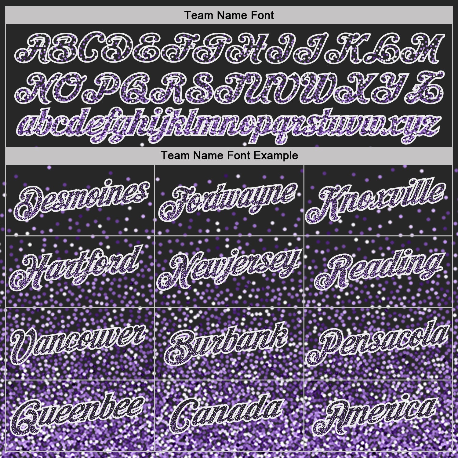 Custom Black Purple-White Colorful Sparkle Gradient Dots Performance T-Shirt view 3