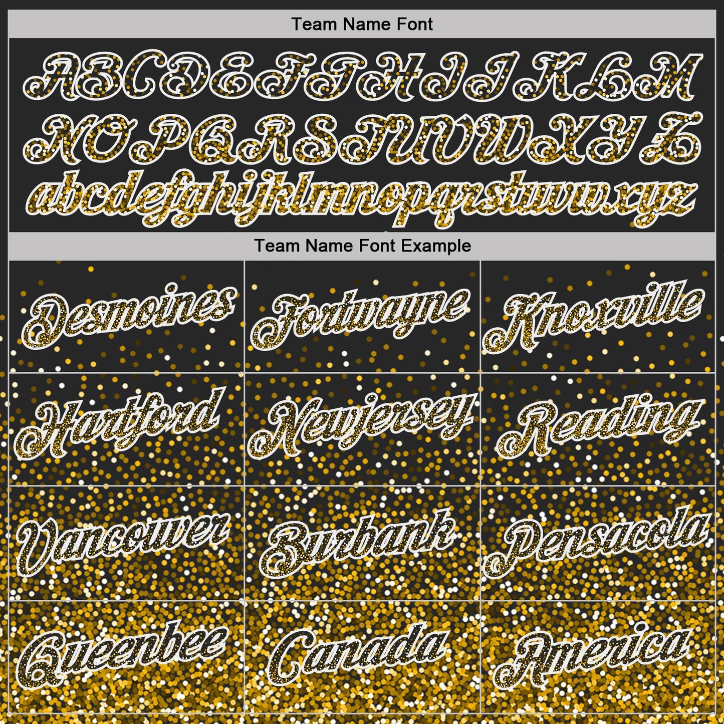 Custom Black Gold-White Colorful Sparkle Gradient Dots Performance T-Shirt view 3