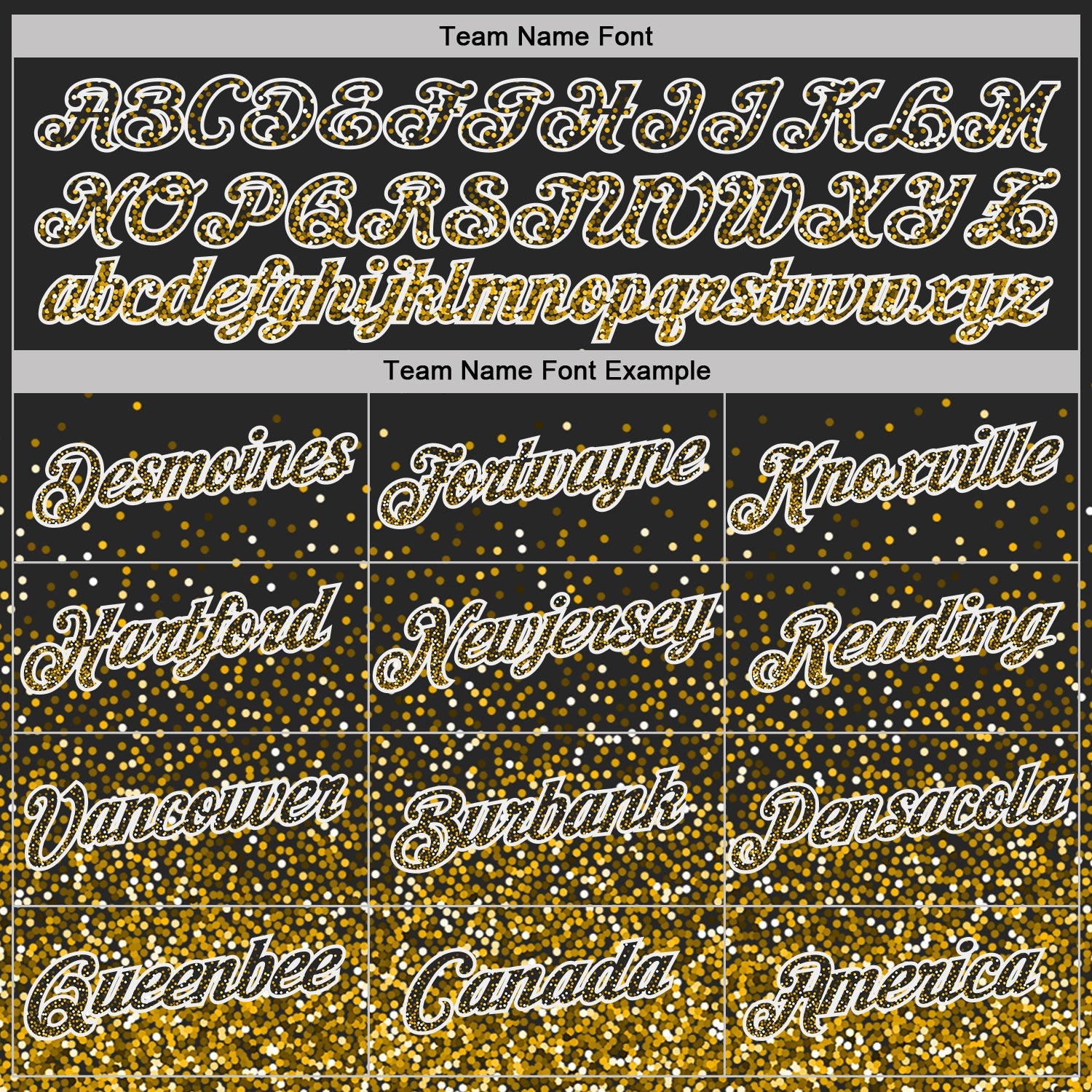 Custom Black Gold-White Colorful Sparkle Gradient Dots Performance T-Shirt view 3
