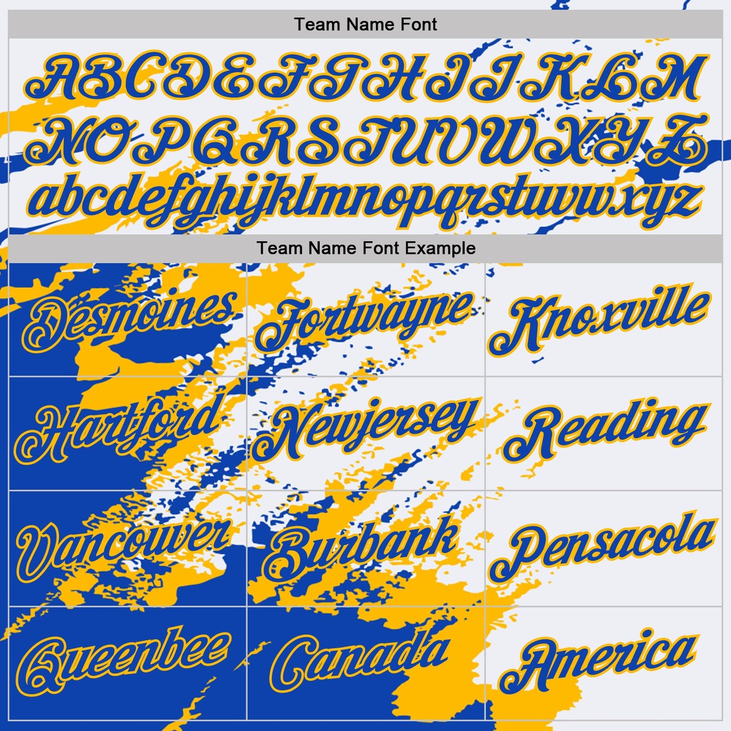 Custom White Thunder Blue-Gold Brush Stroke Shatter Splatter Performance T-Shirt view 3