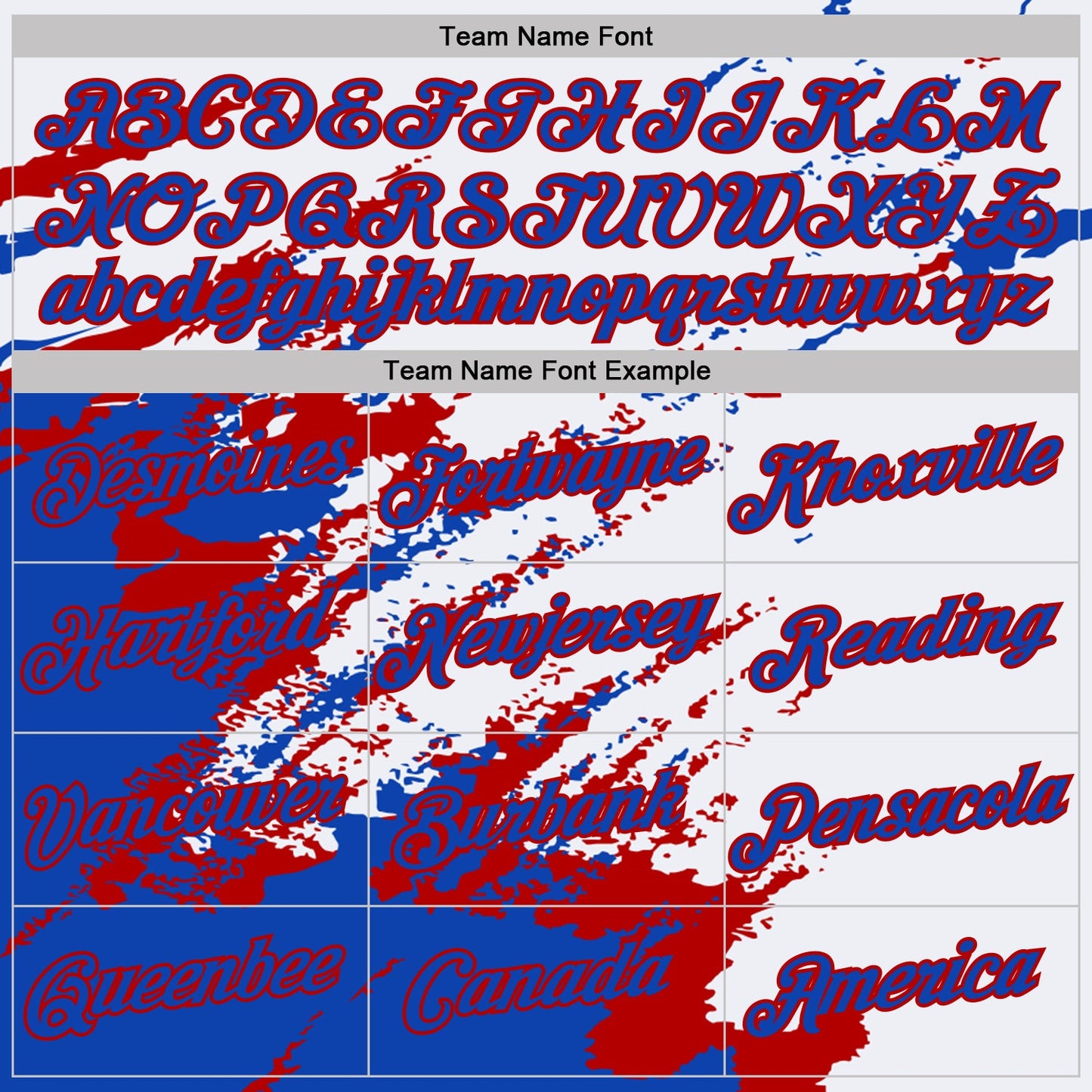 Custom White Thunder Blue-Red Brush Stroke Shatter Splatter Performance T-Shirt view 3