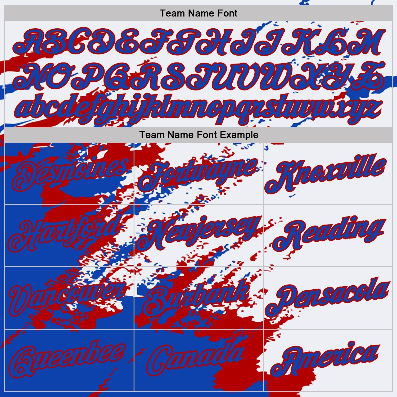 Custom White Thunder Blue-Red Brush Stroke Shatter Splatter Performance T-Shirt view 3