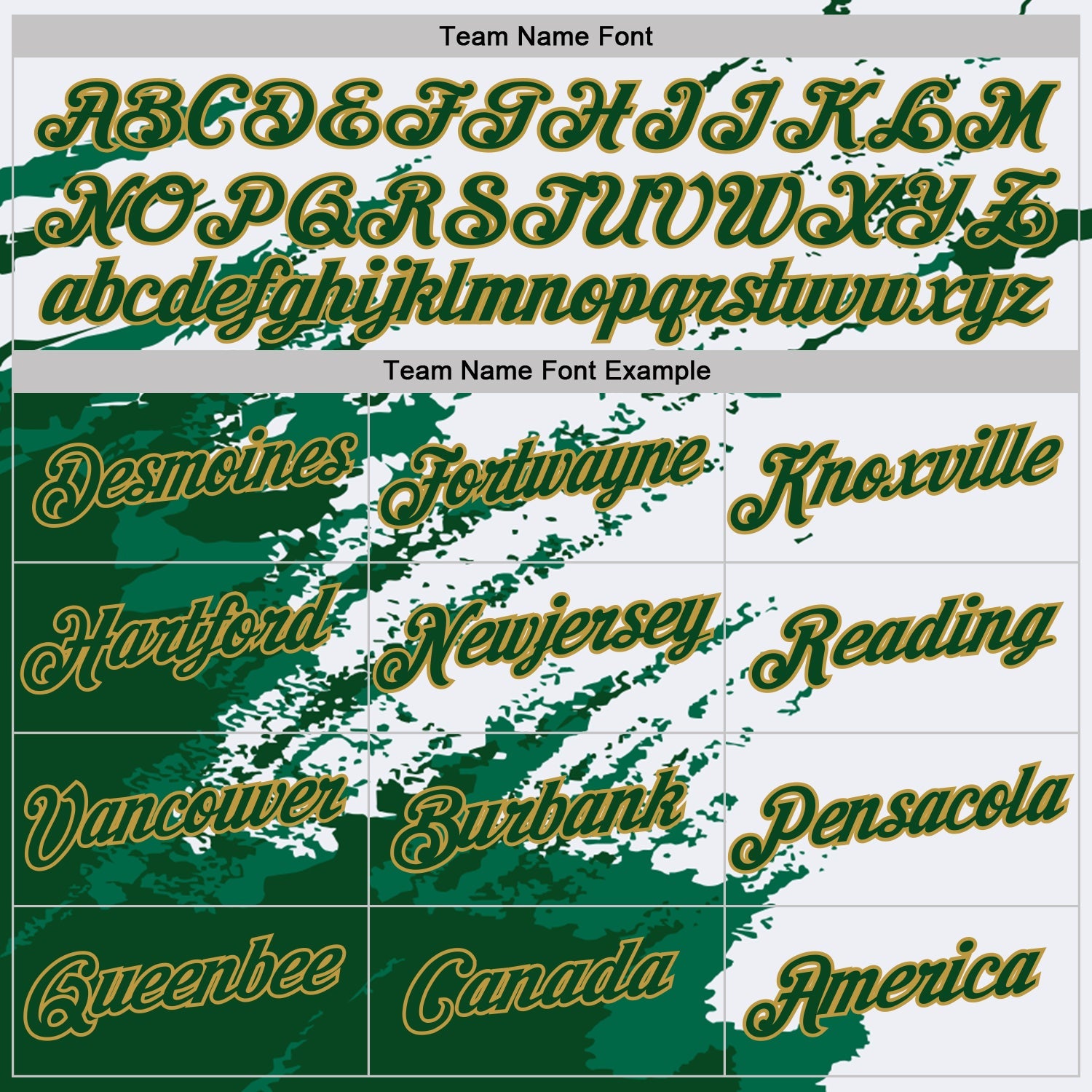 Custom White Green-Old Gold Brush Stroke Shatter Splatter Performance T-Shirt view 3