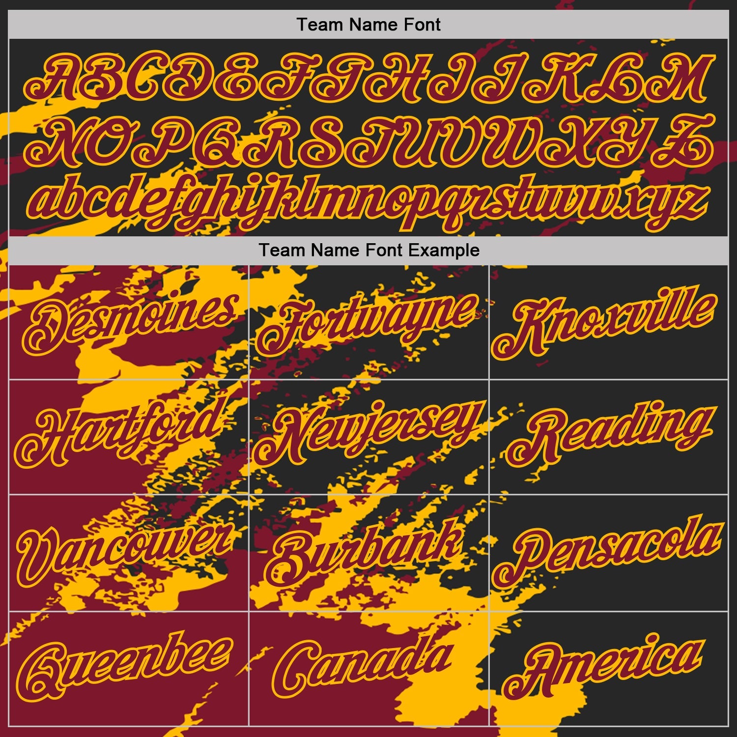 Custom Black Crimson-Gold Brush Stroke Shatter Splatter Performance T-Shirt view 3