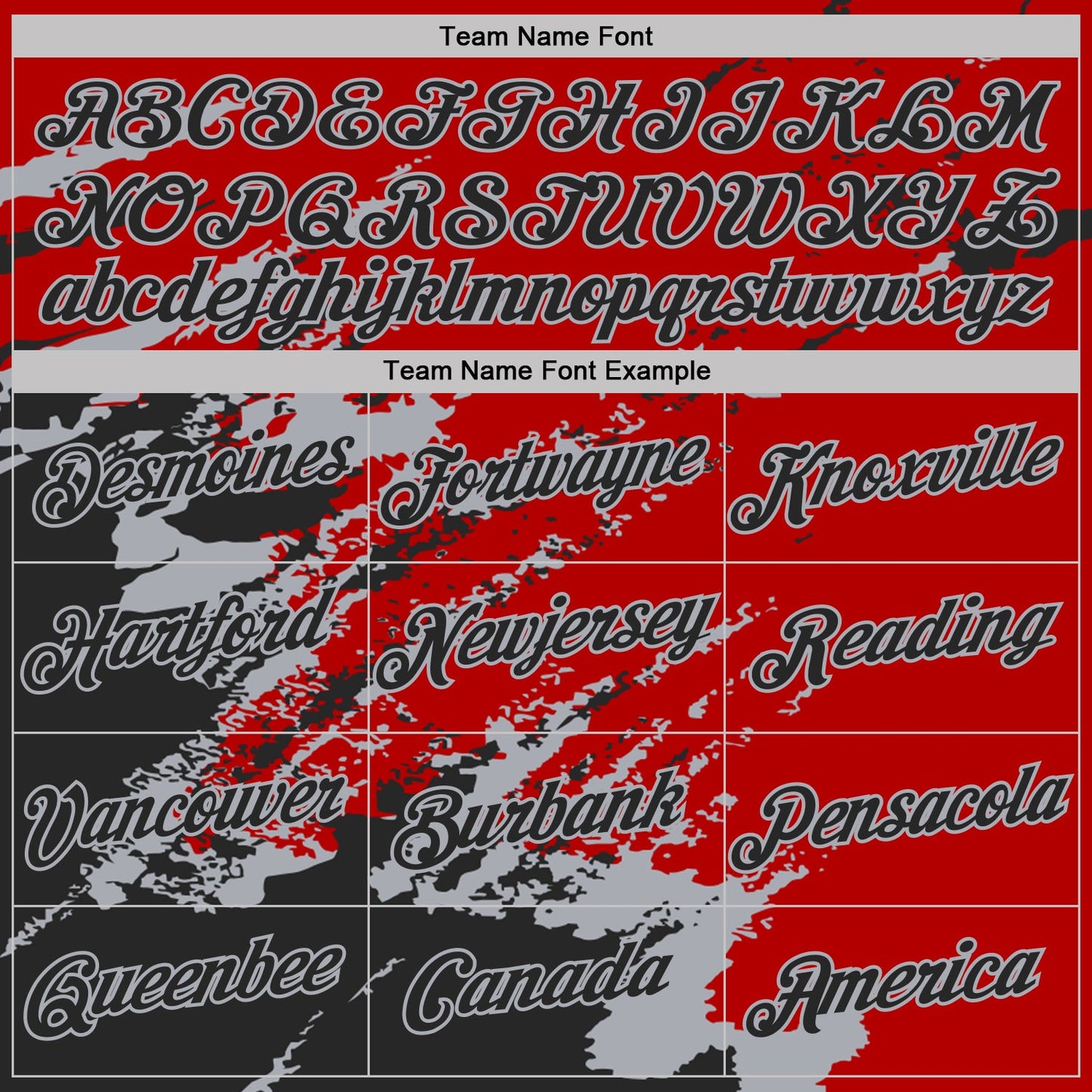 Custom Red Black-Gray Brush Stroke Shatter Splatter Performance T-Shirt view 3