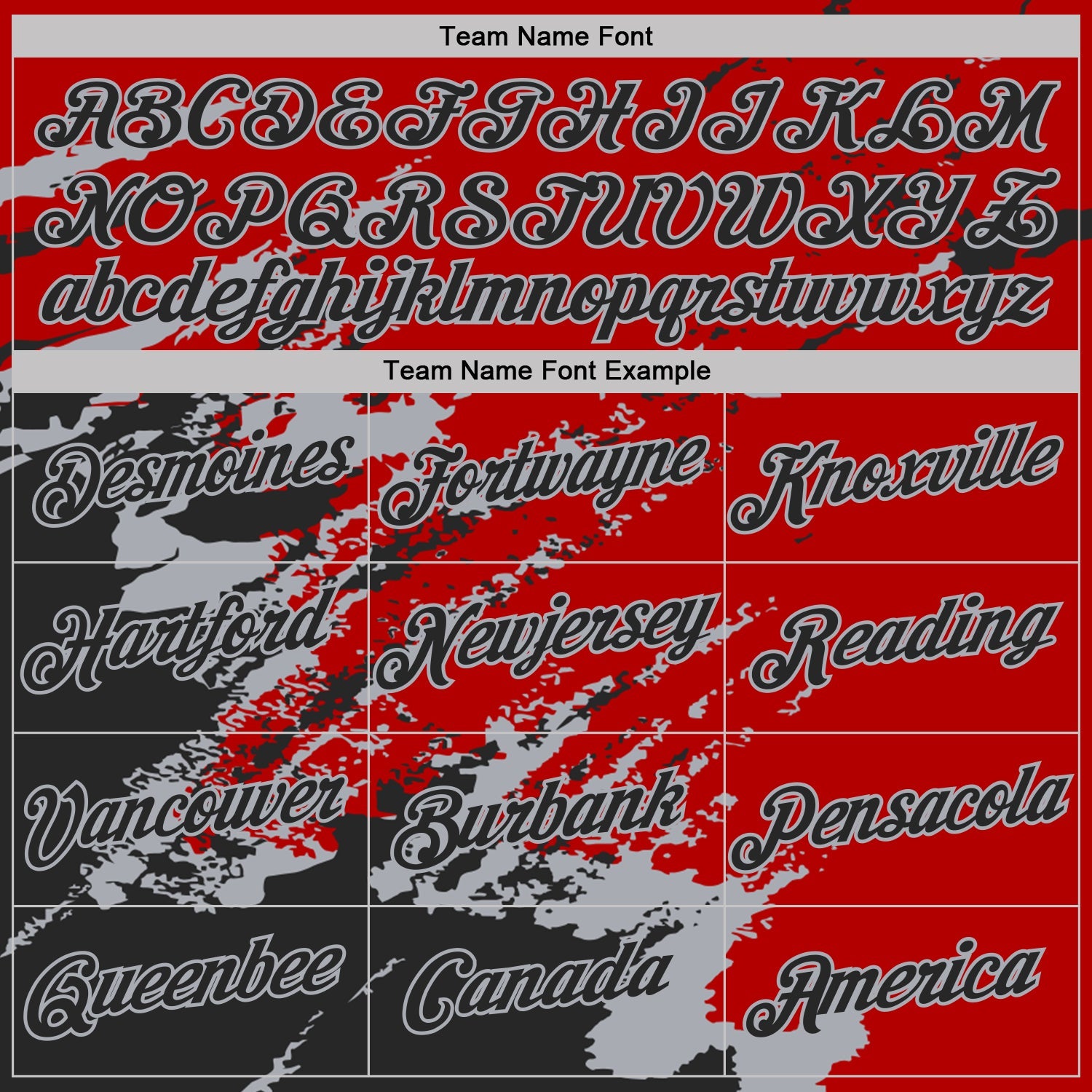 Custom Red Black-Gray Brush Stroke Shatter Splatter Performance T-Shirt view 3