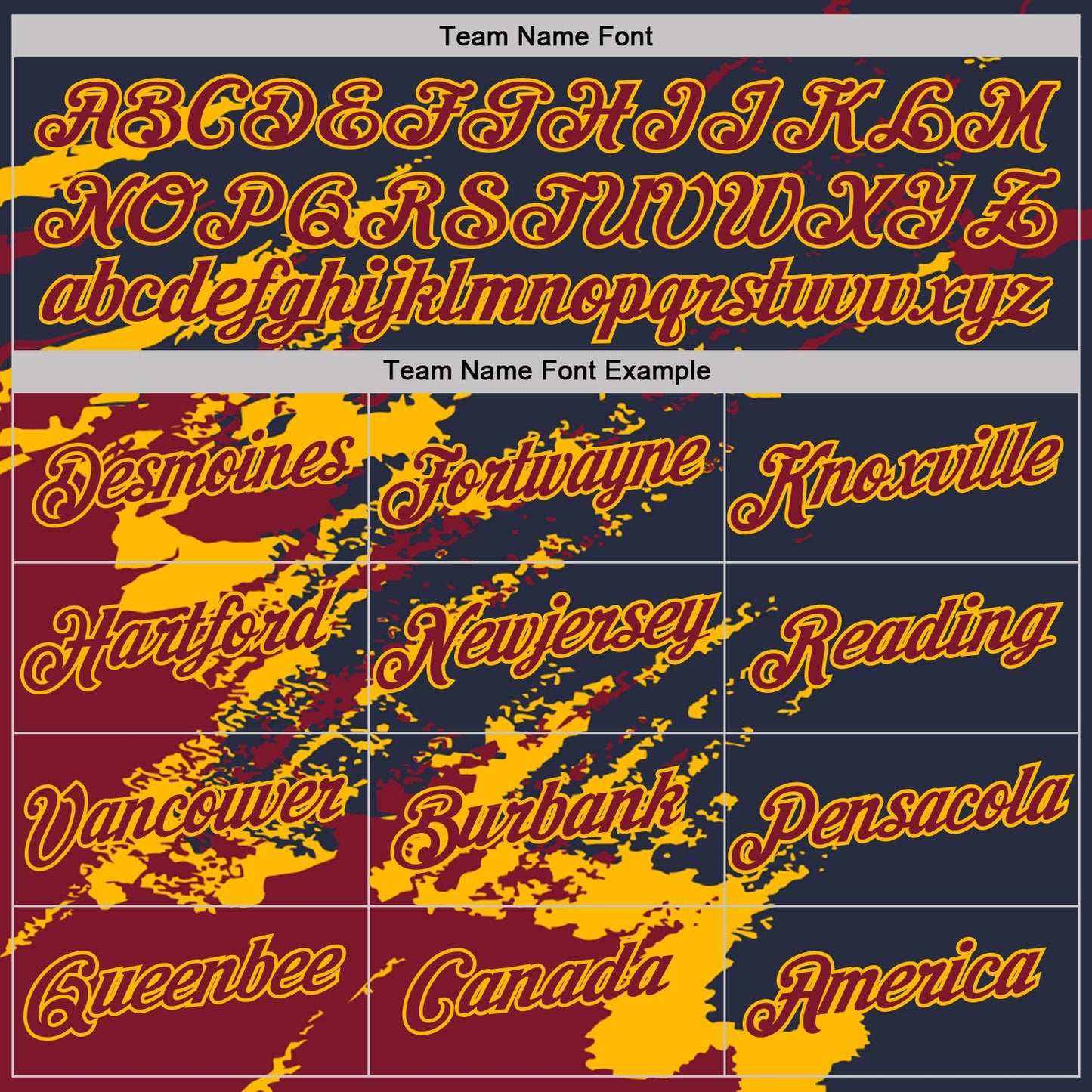 Custom Navy Crimson-Gold Brush Stroke Shatter Splatter Performance T-Shirt view 3