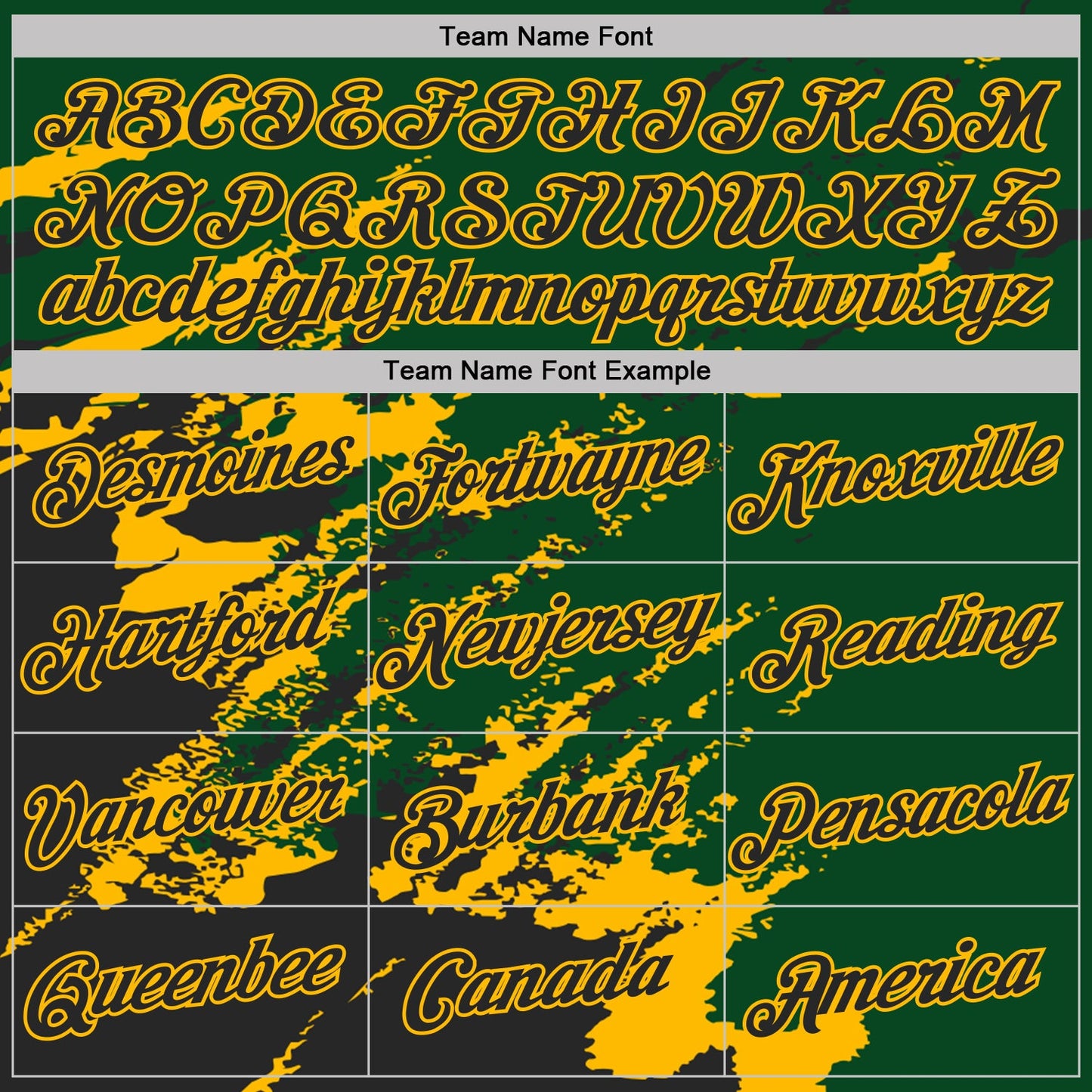 Custom Green Black-Gold Brush Stroke Shatter Splatter Performance T-Shirt view 3