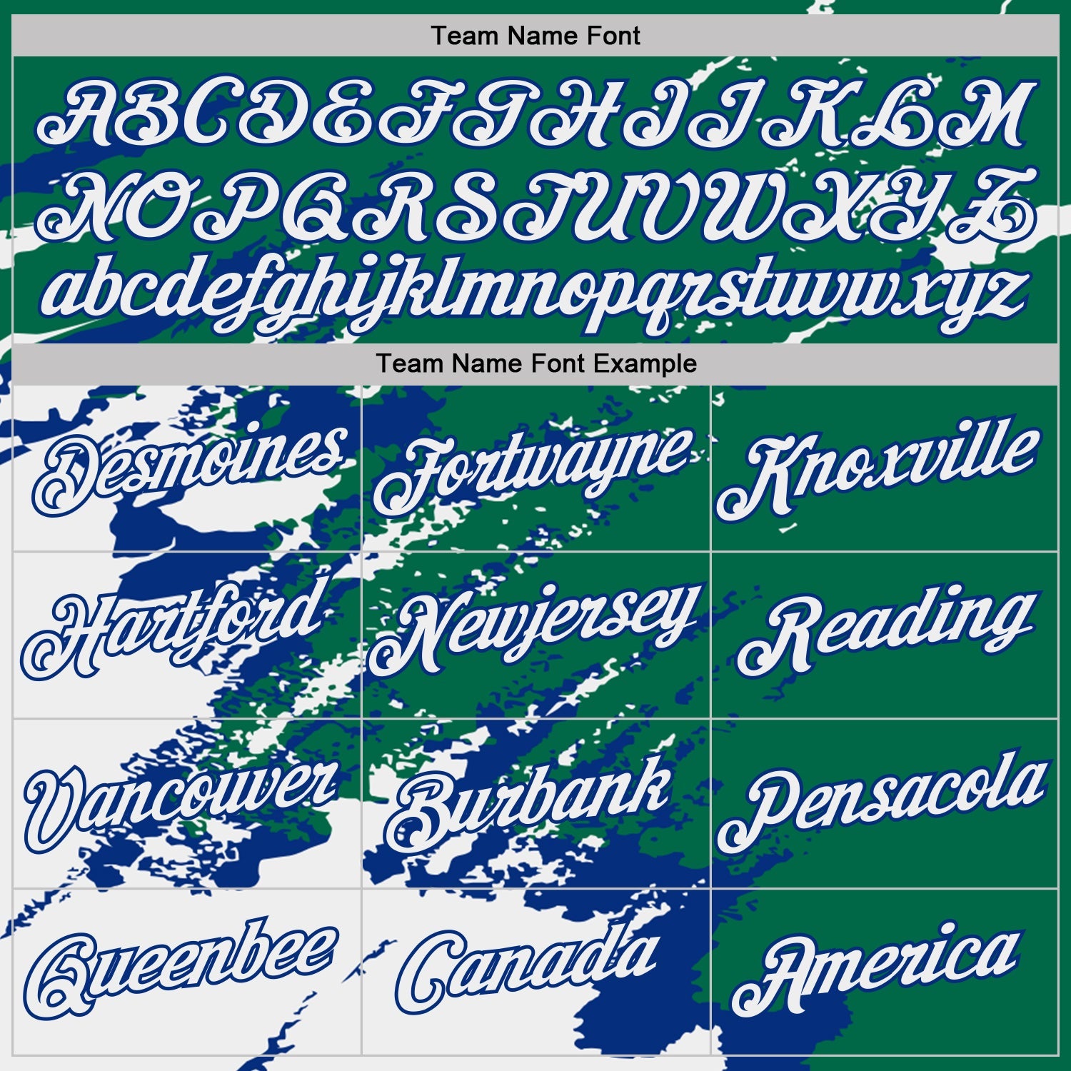 Custom Kelly Green White-Royal Brush Stroke Shatter Splatter Performance T-Shirt view 3