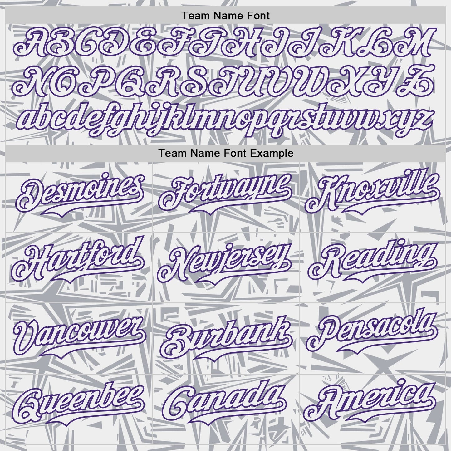 Custom White Gray-Purple Geometric Cyber Starburst Authentic Baseball Jersey view 4