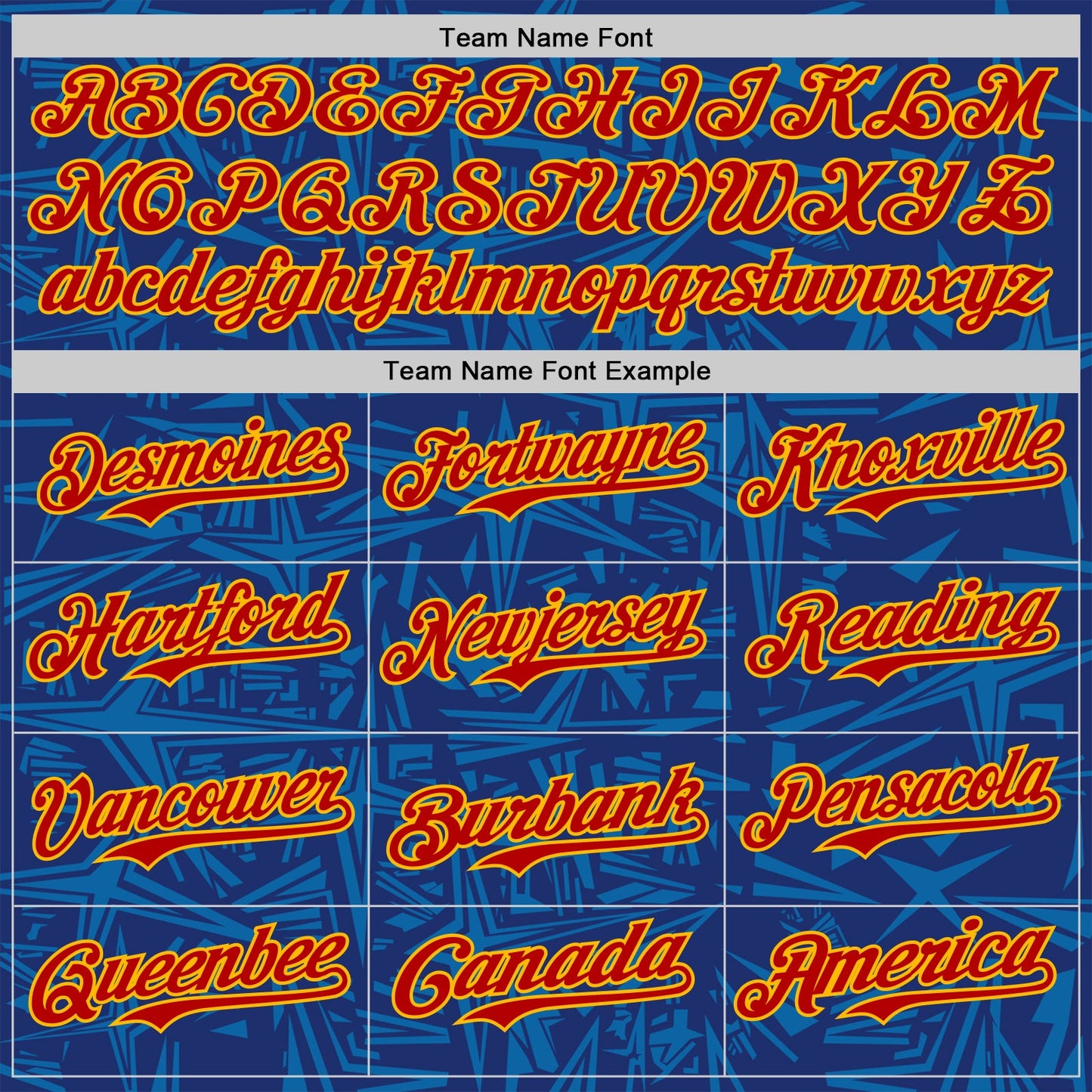 Custom Royal Red Blue-Gold Geometric Cyber Starburst Authentic Baseball Jersey view 4