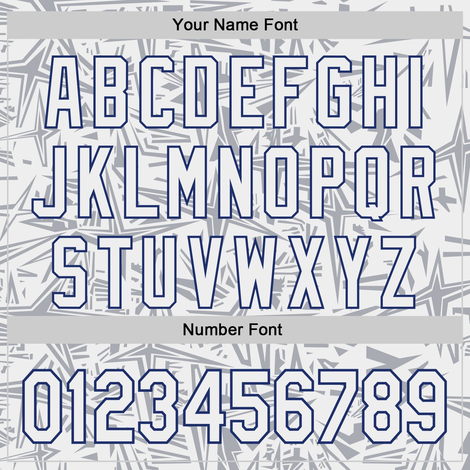 Custom White Gray-Royal Geometric Cyber Starburst Authentic Baseball Jersey view 5